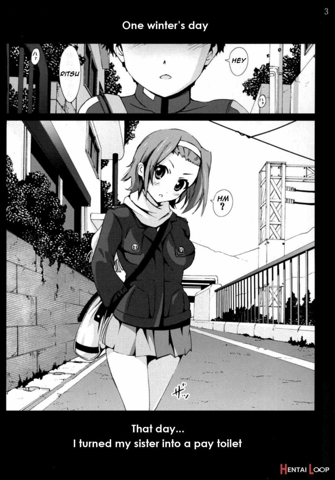 Ritsu Nee-chan Wa Koushuu Benjo... page 2