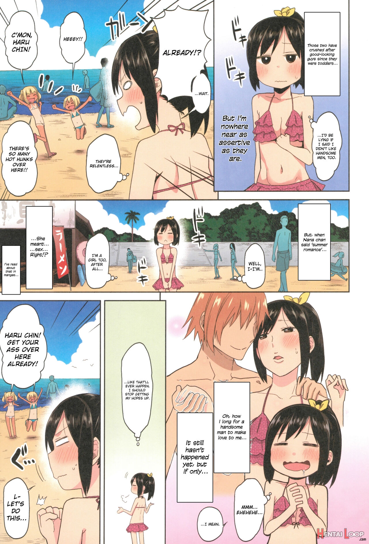 Romantic Midsummer Flirting At The Seaside! page 7