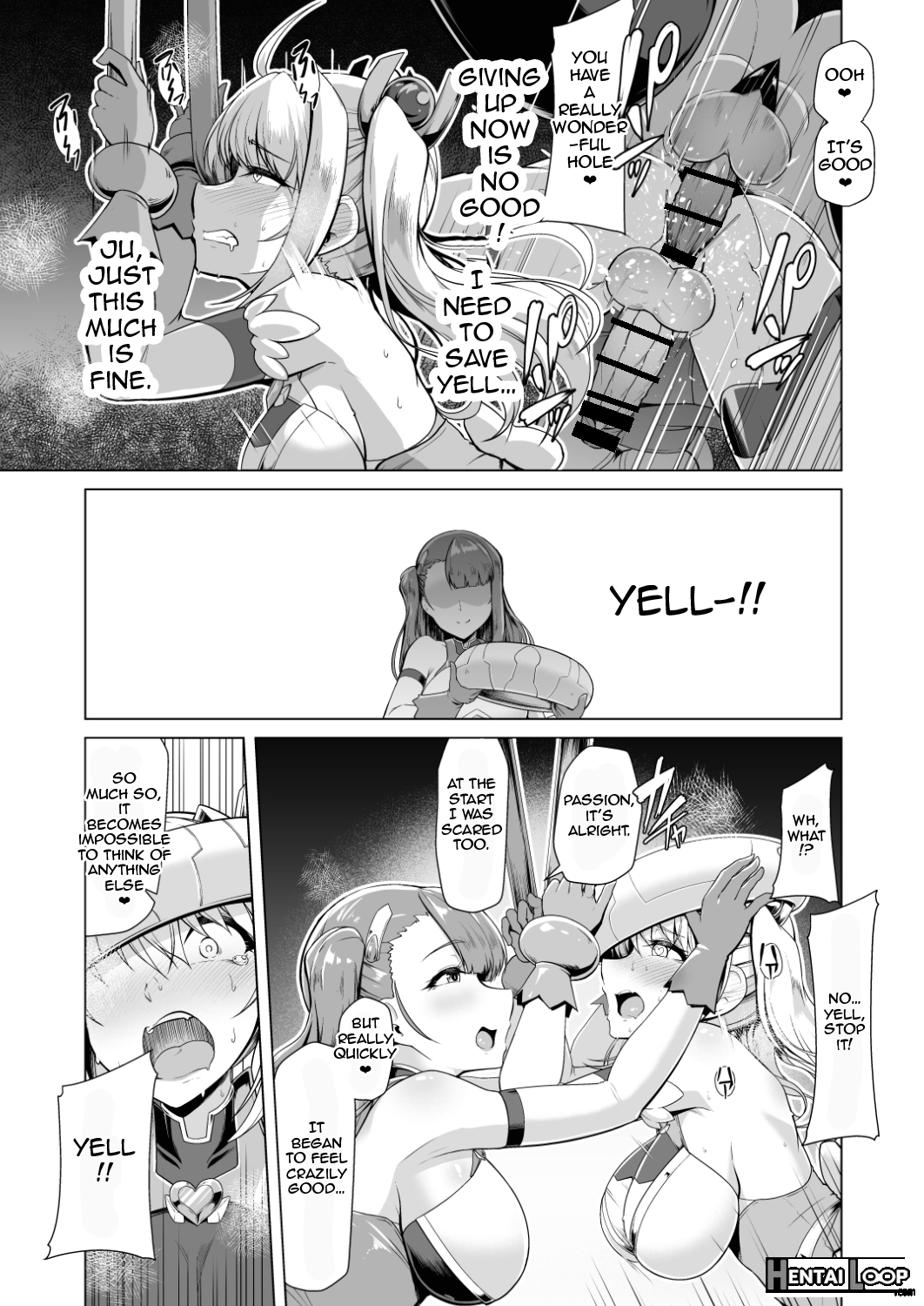 Saiin Curriculum 2 - Futanari Tomoochi Mahou Shoujo Kaizou Keikaku page 12