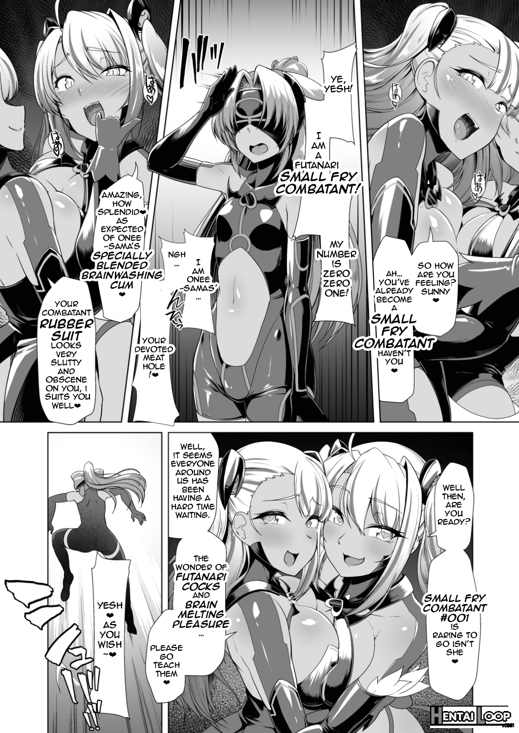 Saiin Curriculum 2 - Futanari Tomoochi Mahou Shoujo Kaizou Keikaku page 39