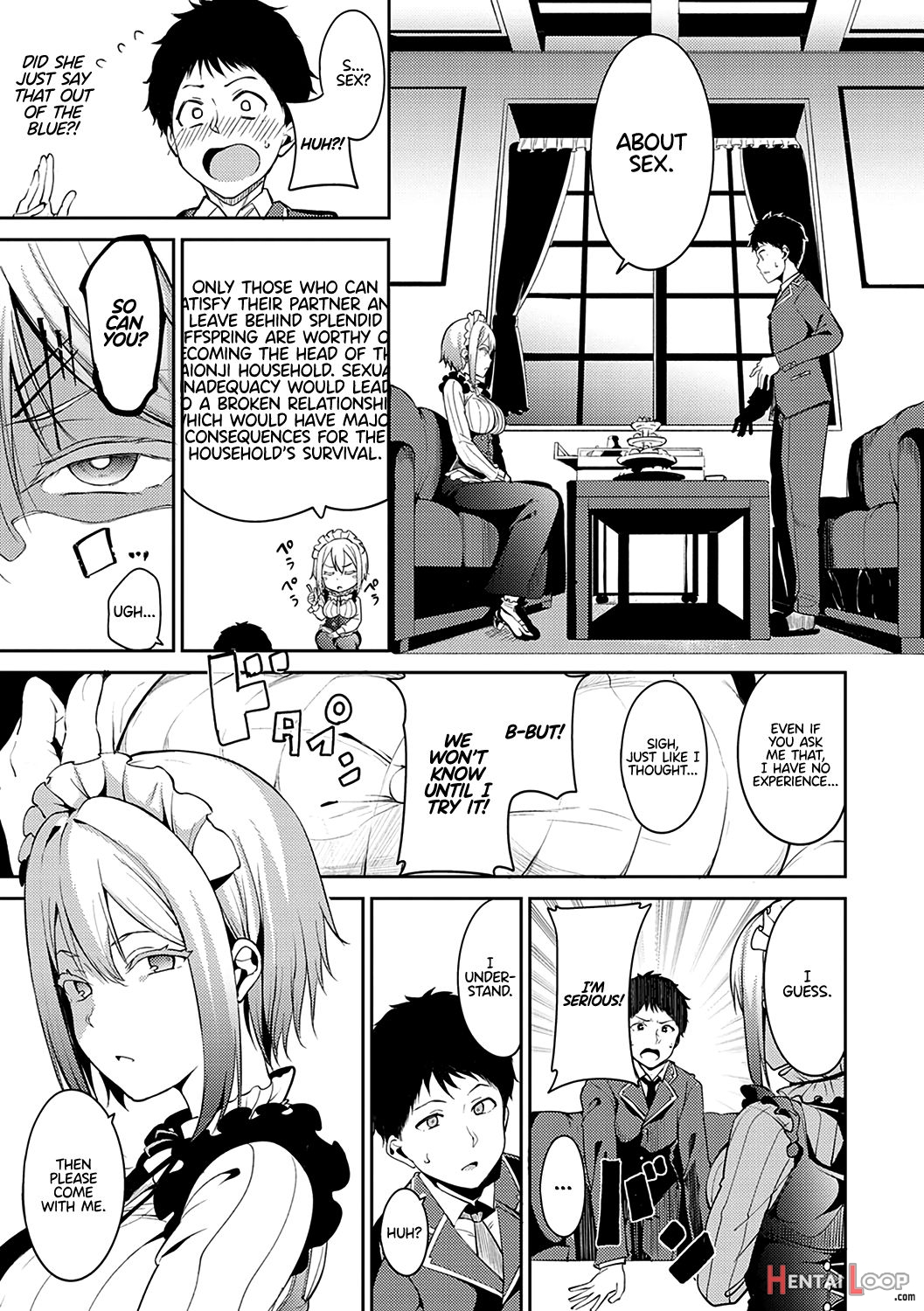 Saionjike No Kareinaru Seikatsu (zenpen) page 3