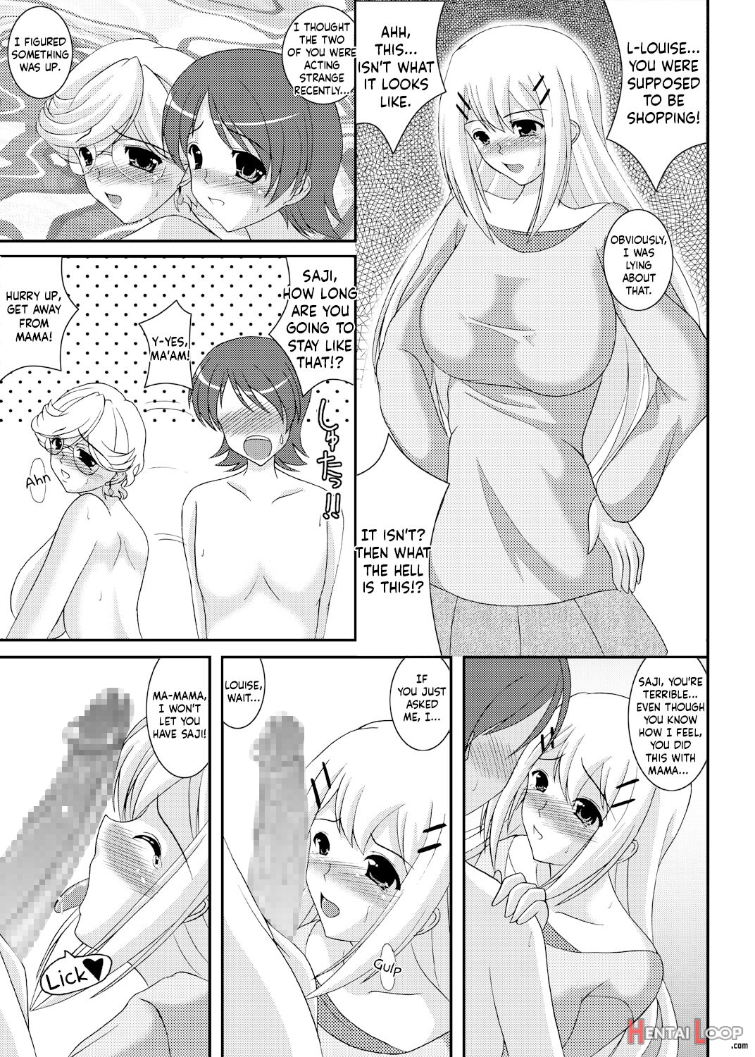 Saji And The Two Pairs Of Hot Tits page 18