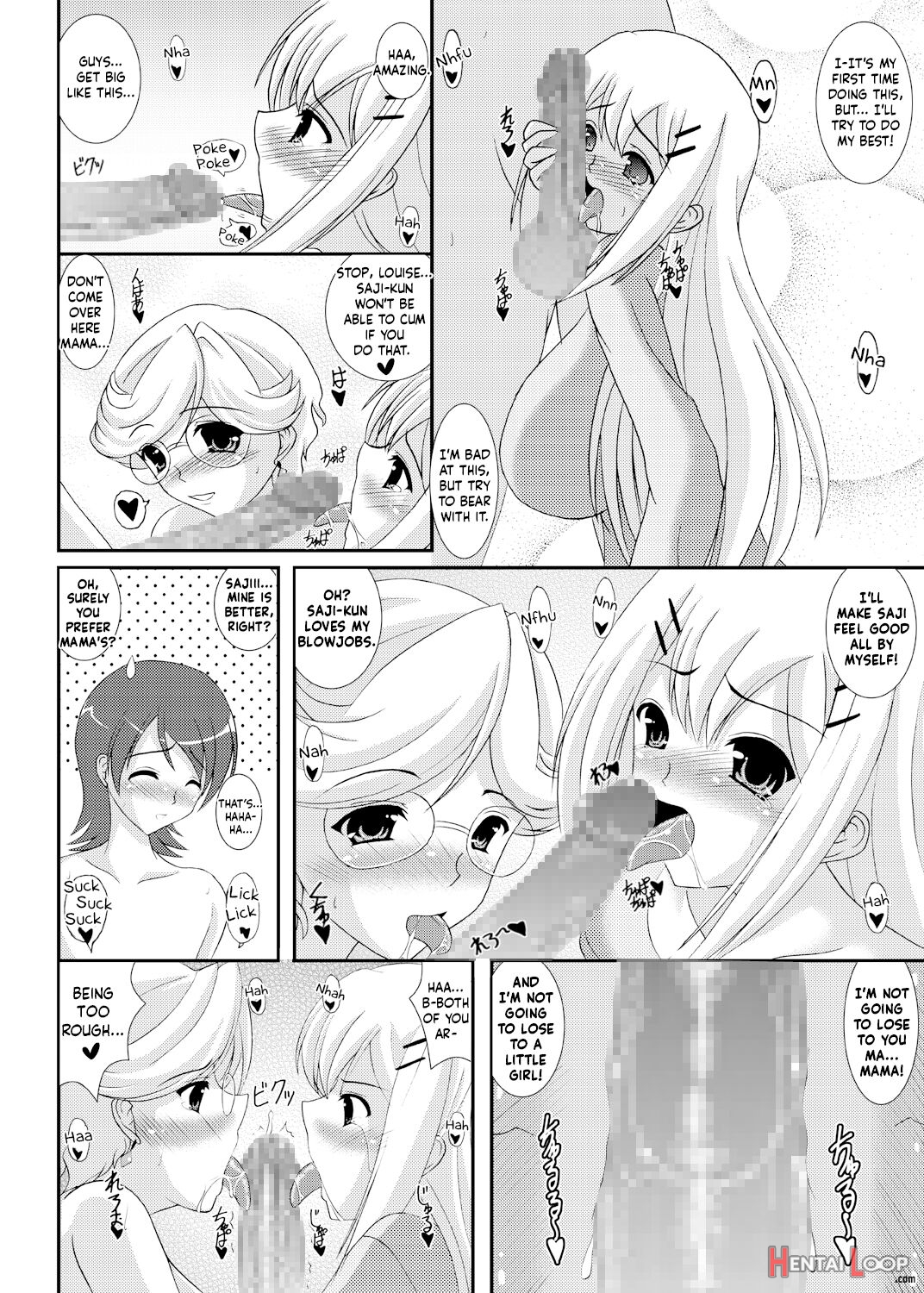 Saji And The Two Pairs Of Hot Tits page 19