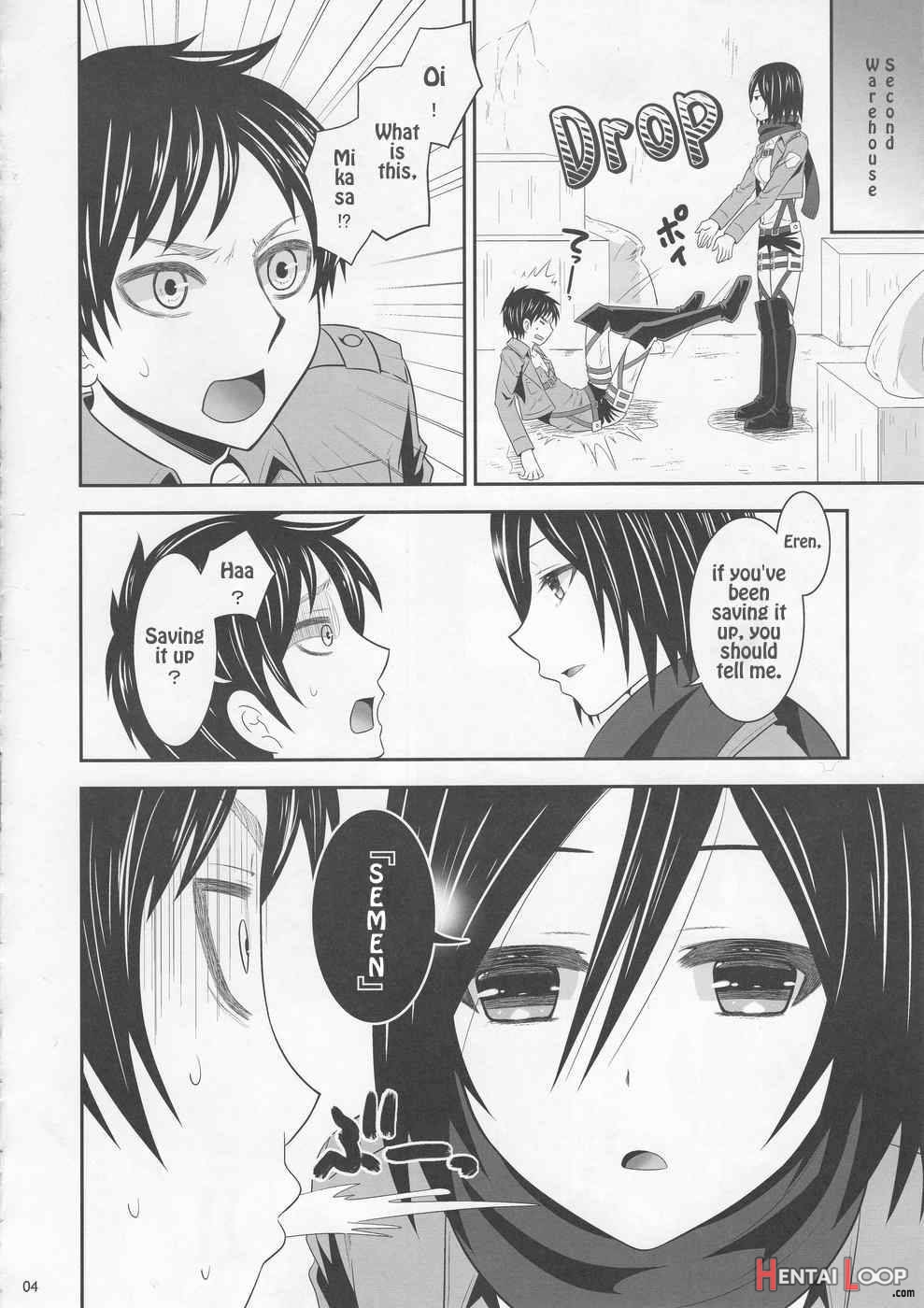 Shingeki No Mikasa page 3