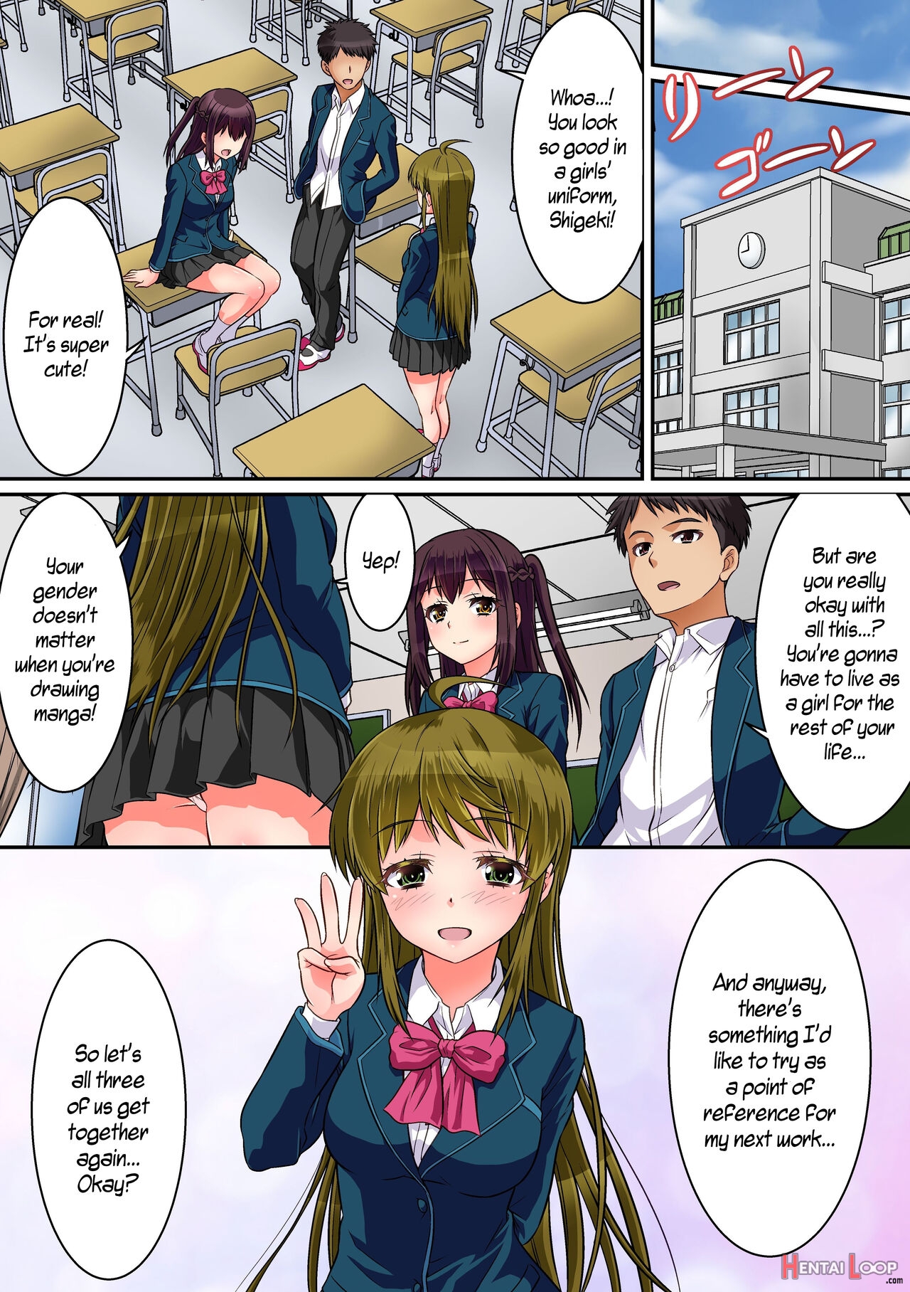 Shinyuu Ga Nyotaika Shita Node Sex Suru Shika Nai. Doutei Yori Saki Ni Shojo O Sotsugyou Suru Koto Ni Natta Shinyuu No Hanashi. page 25