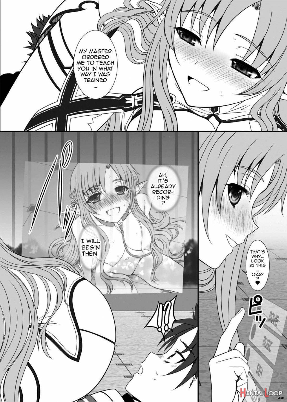 Slave Asuna On-demand #002 - Pleasure Slave. page 12