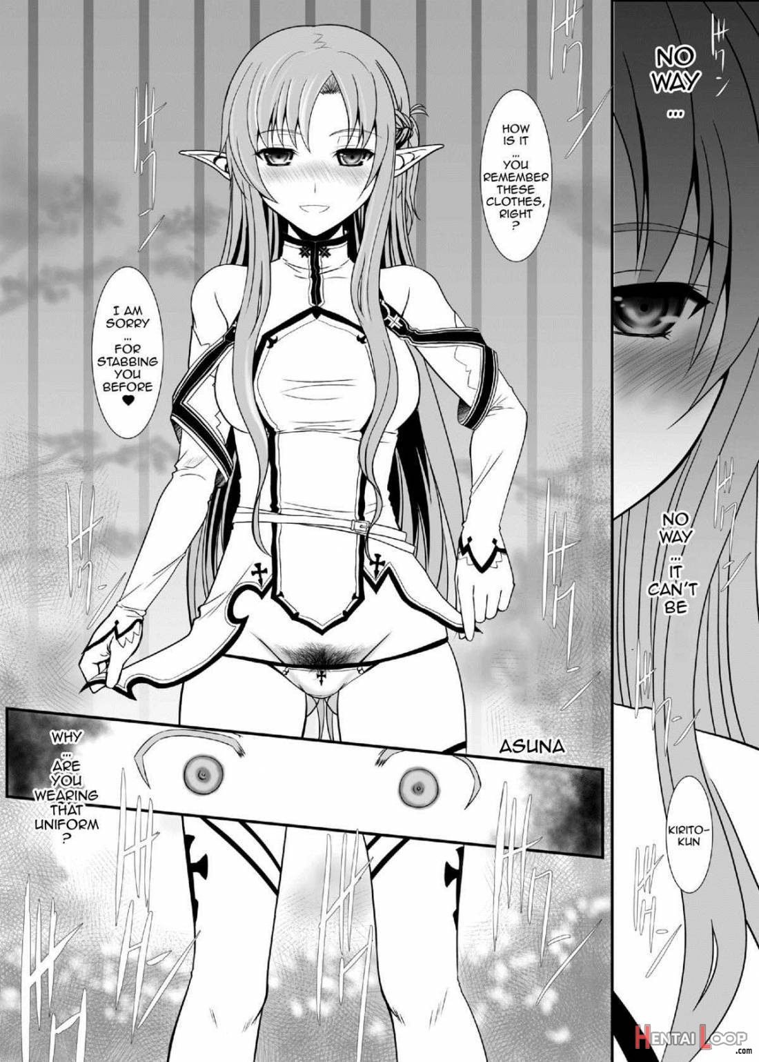 Slave Asuna On-demand #002 - Pleasure Slave. page 8