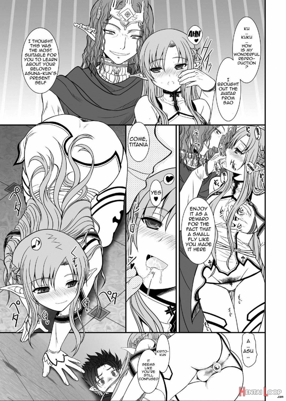 Slave Asuna On-demand #002 - Pleasure Slave. page 9
