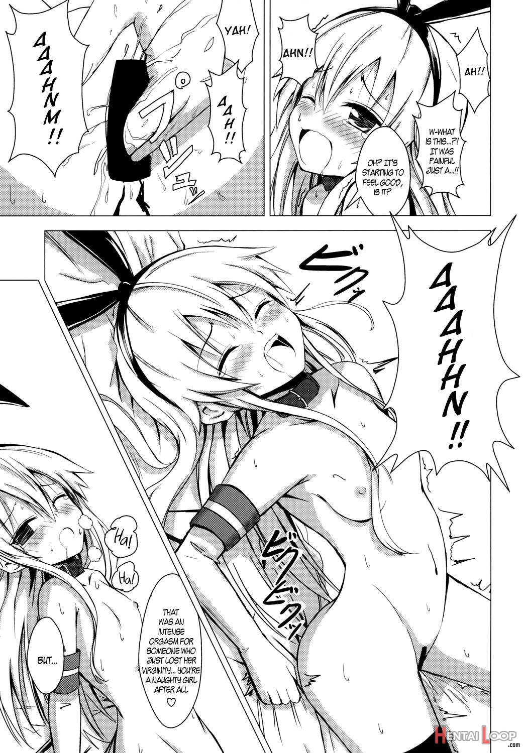 Standard Carrier Wo-class Shimakaze's Yuri Slave Training 1 page 20