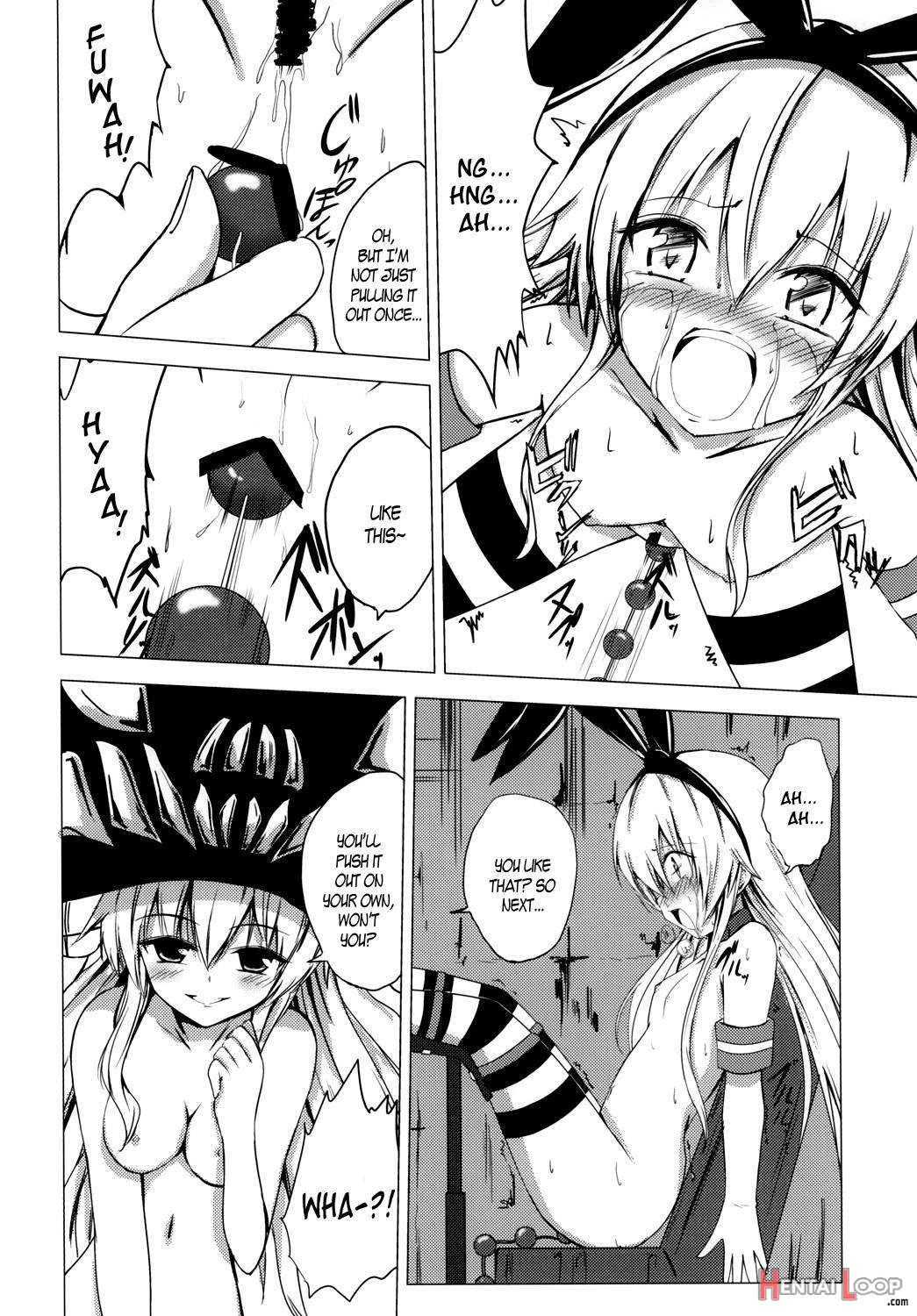 Standard Carrier Wo-class Shimakaze's Yuri Slave Training ~anal Development~ page 11