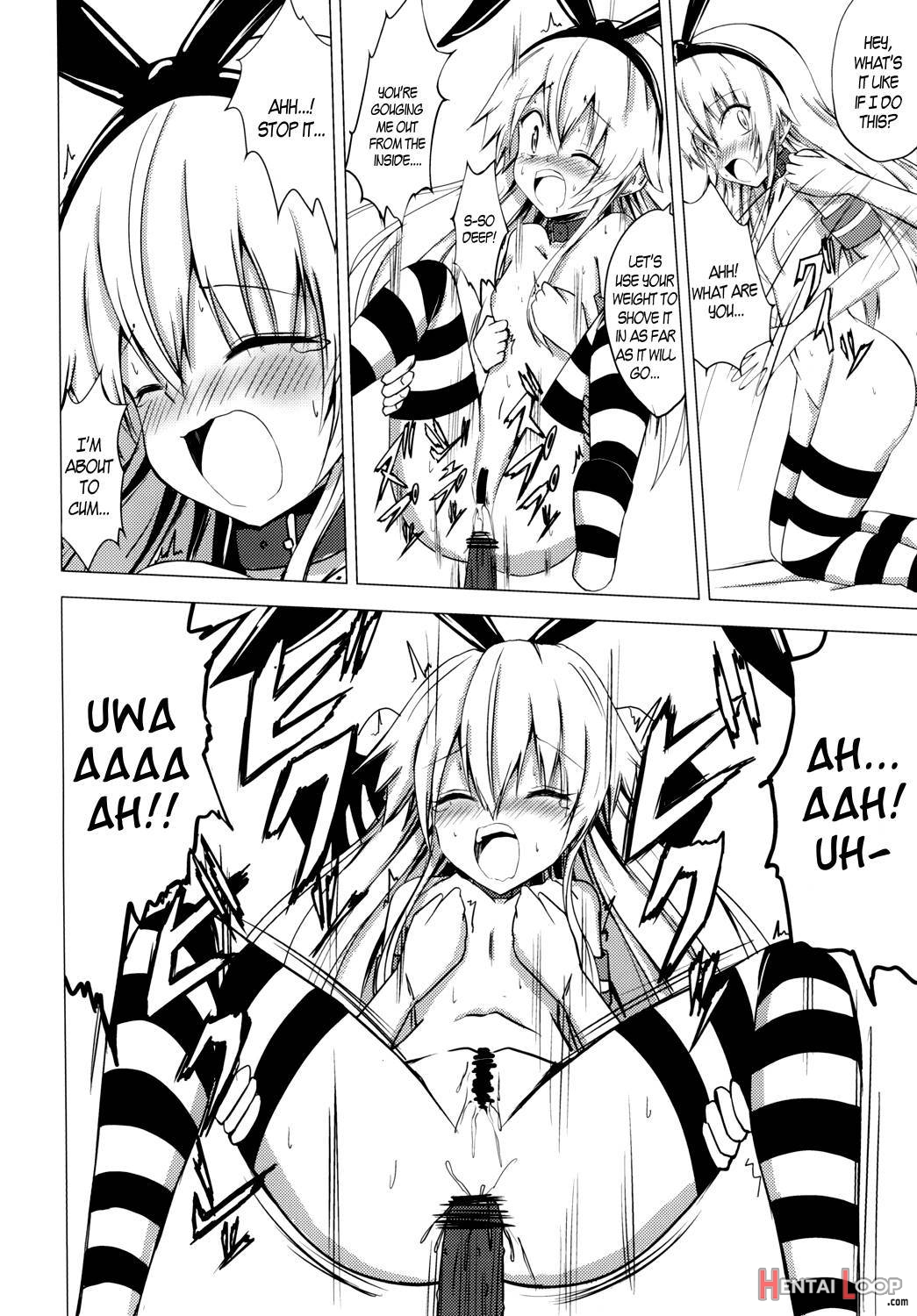 Standard Carrier Wo-class Shimakaze's Yuri Slave Training ~anal Development~ page 19