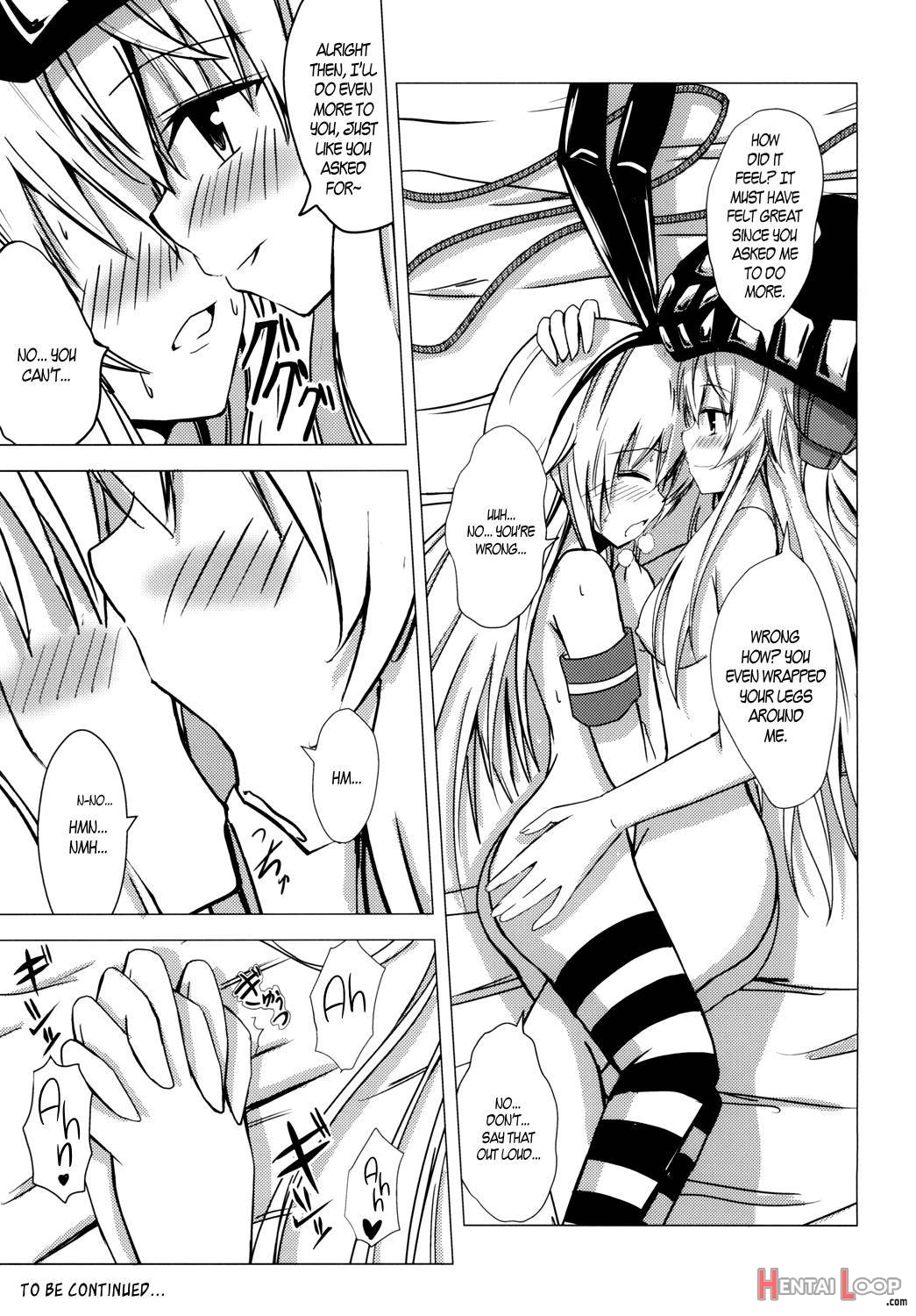 Standard Carrier Wo-class Shimakaze's Yuri Slave Training ~pleasure Training~ page 20