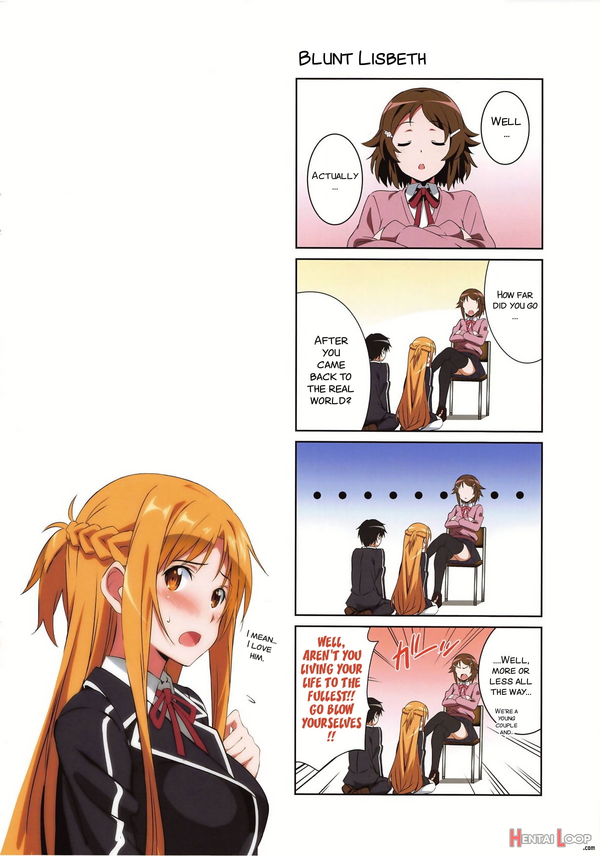 Sword Art Lilycization. - Decensored page 9