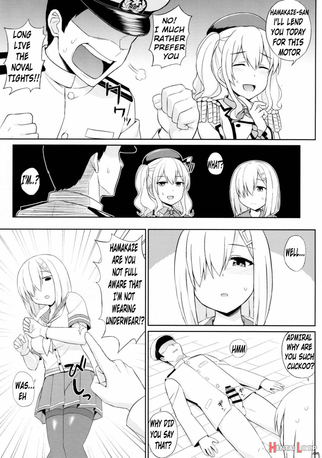 Teitoku-san, Tights Soubi Wa Shiyou Desu! page 4