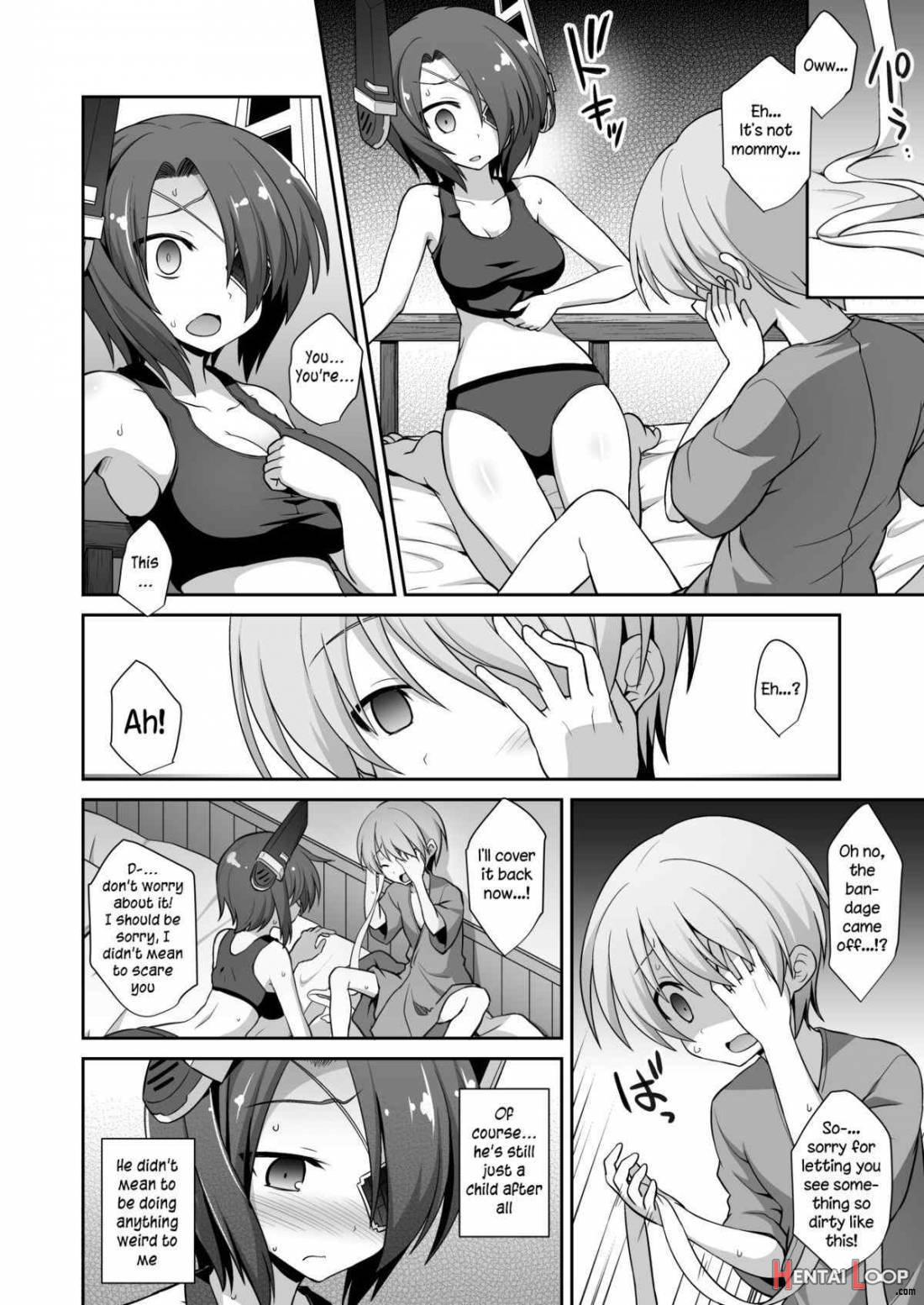 Tenryuu Onee-chan To Naisho No Yasen Enshuu!! page 13