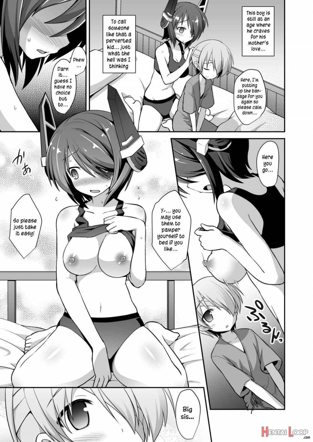 Tenryuu Onee-chan To Naisho No Yasen Enshuu!! page 14