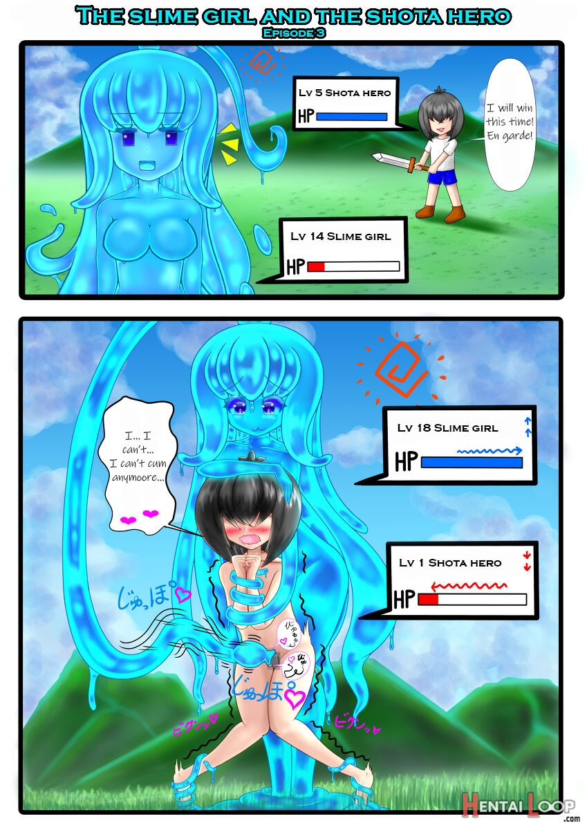 The Slime Girl And The Shota Hero page 3