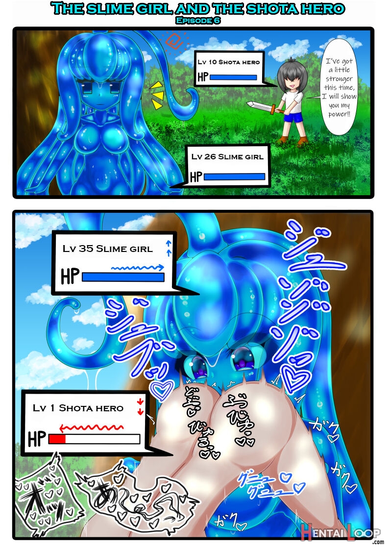 The Slime Girl And The Shota Hero page 6