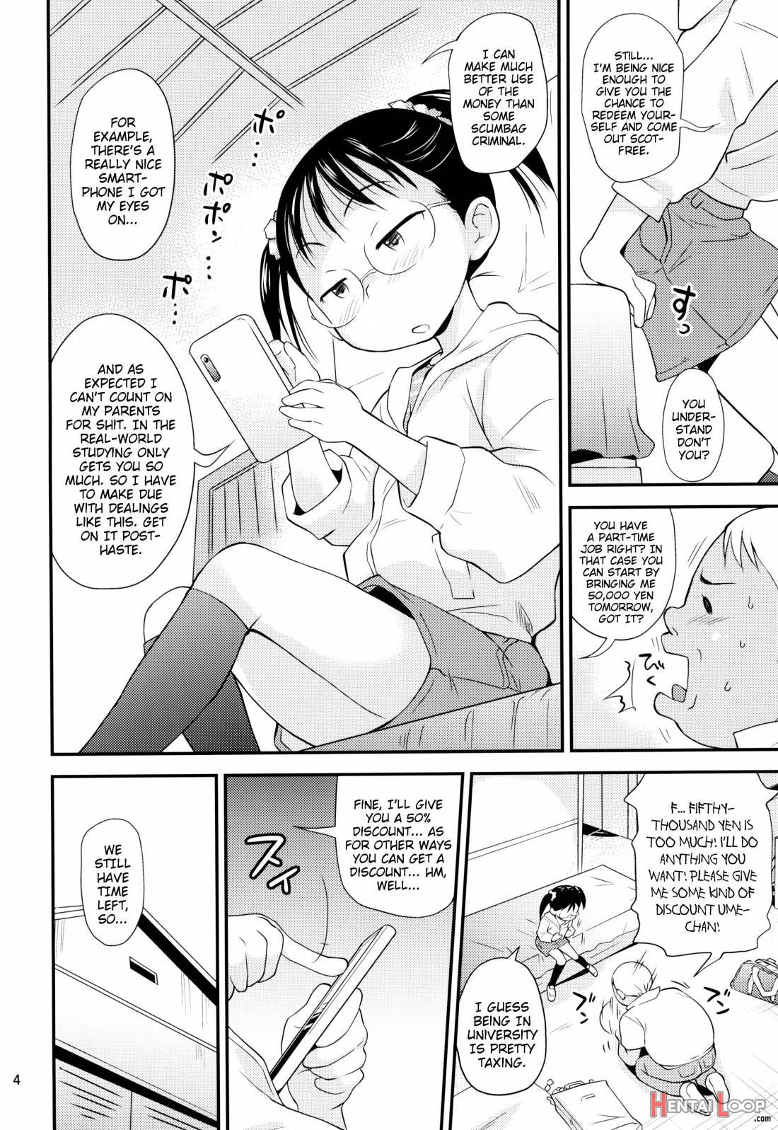 Ume-chan Wa Kuchi Ga Warui page 3