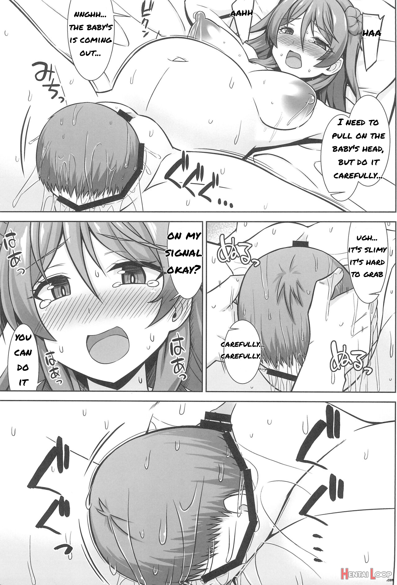 Urakaze-chan Ga Ippai Bonyuu Ecchi Shite Shussan Shite Kureru Hon page 29