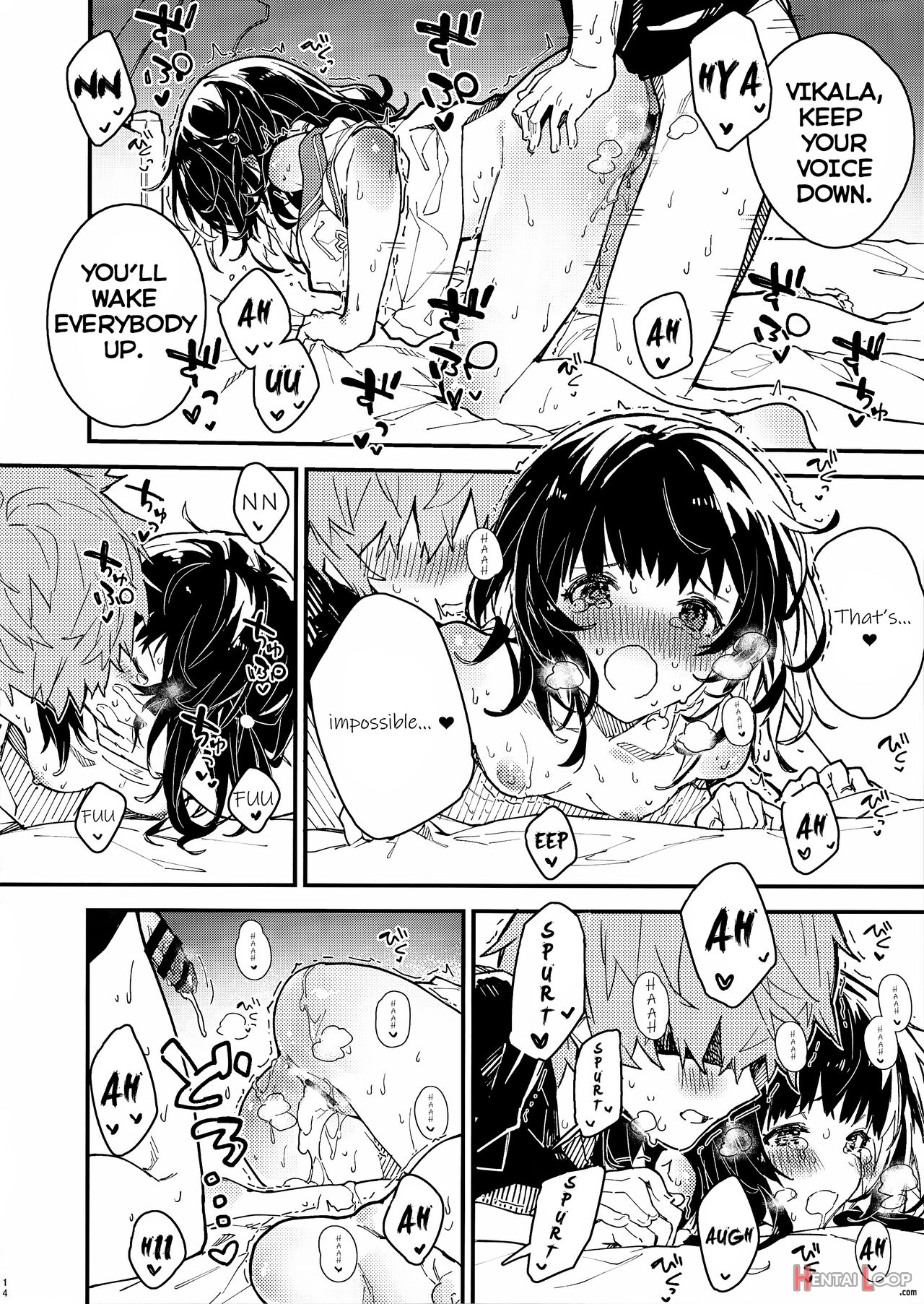 Vikala-chan To Ichaicha Suru Hon 8 Satsume page 13