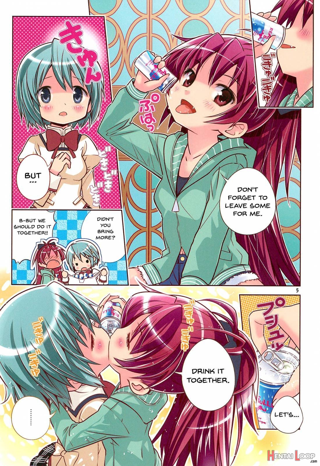 Watashi-tachitte Honto Baka Mitai Ni Energy Drink Ga Osuki page 4