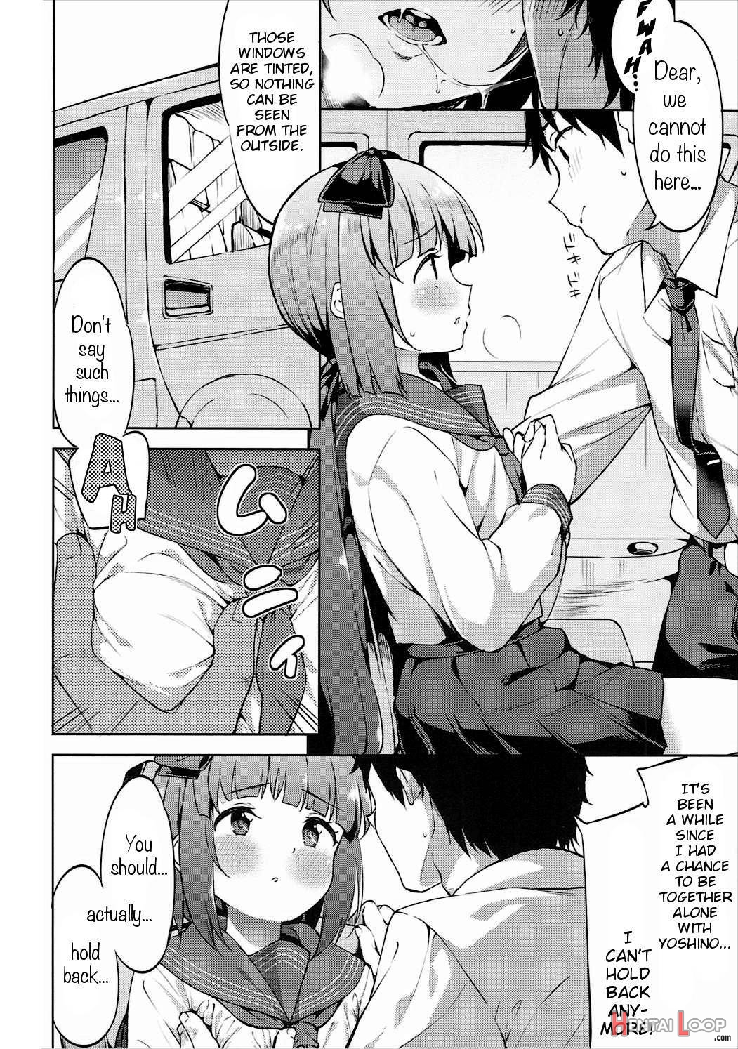 Yorita Yoshino To Shachuu De Ichaicha Suru Hon page 6