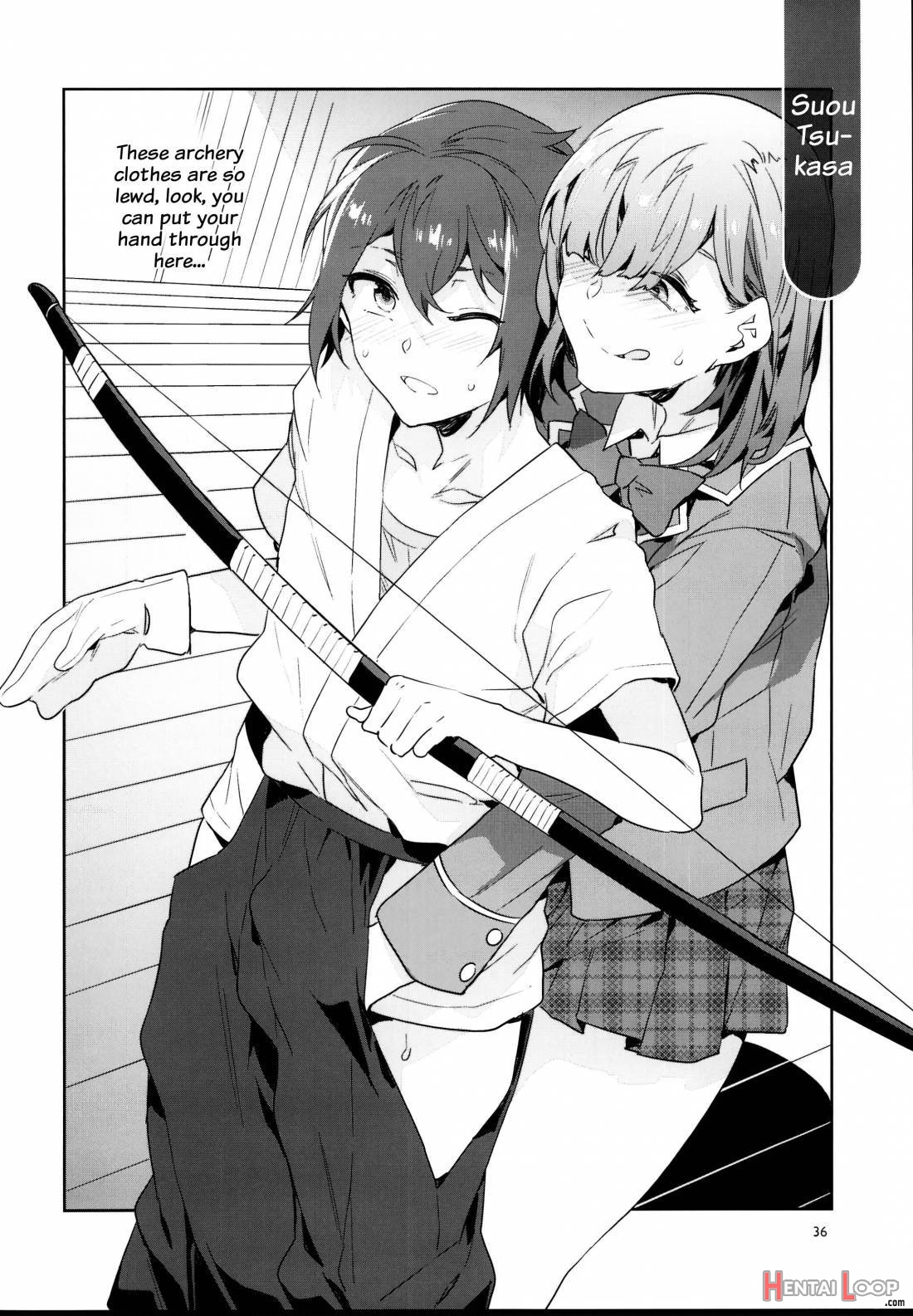 Yumenosaki Gakuin No Tenkousei-chan Ga Idol No Tamago O Kuiarashiteru Tte Hontou Desu Ka!? page 34