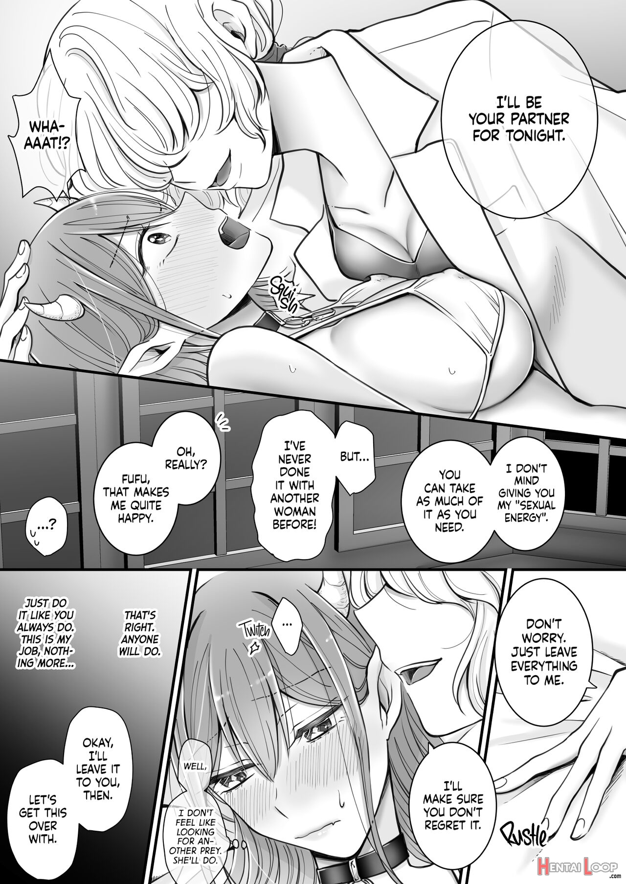 Yuri De Succubus Vol. 1 - I Can't Believe I Fell For A Human! page 8