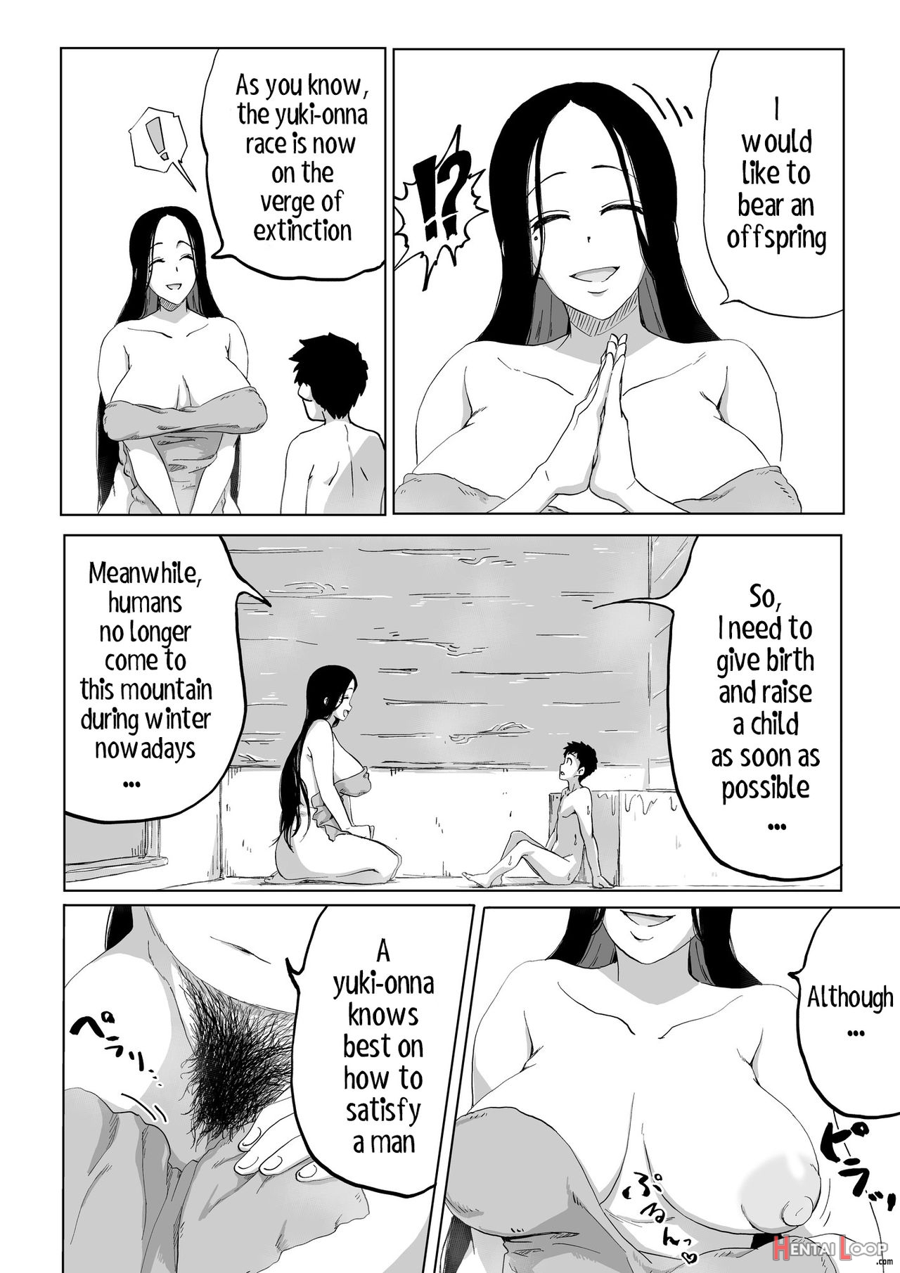 Zetsumetsu Sunzen Yukionna - Decensored page 15