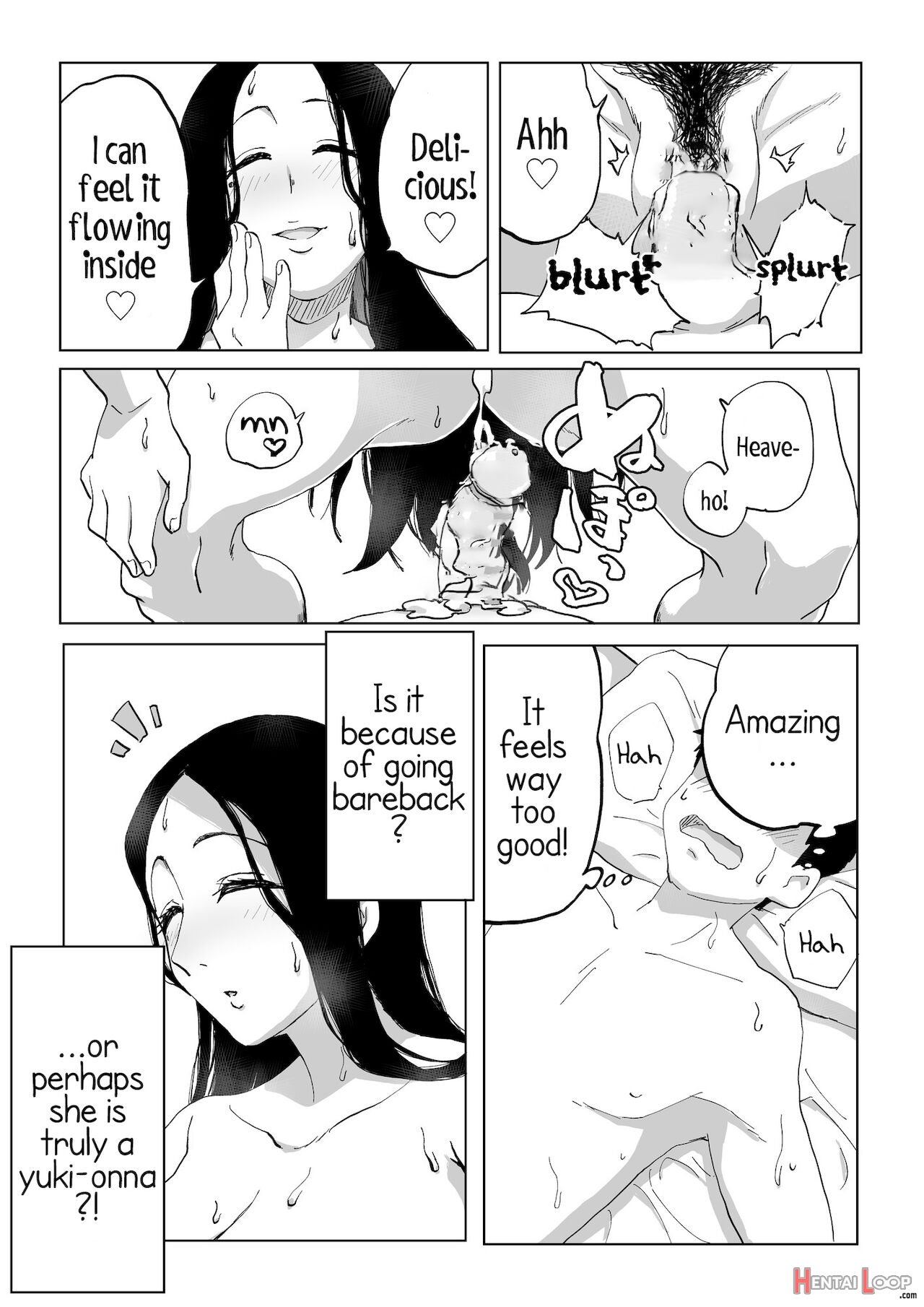 Zetsumetsu Sunzen Yukionna - Decensored page 23