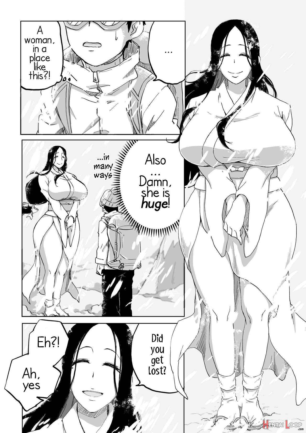 Zetsumetsu Sunzen Yukionna - Decensored page 4