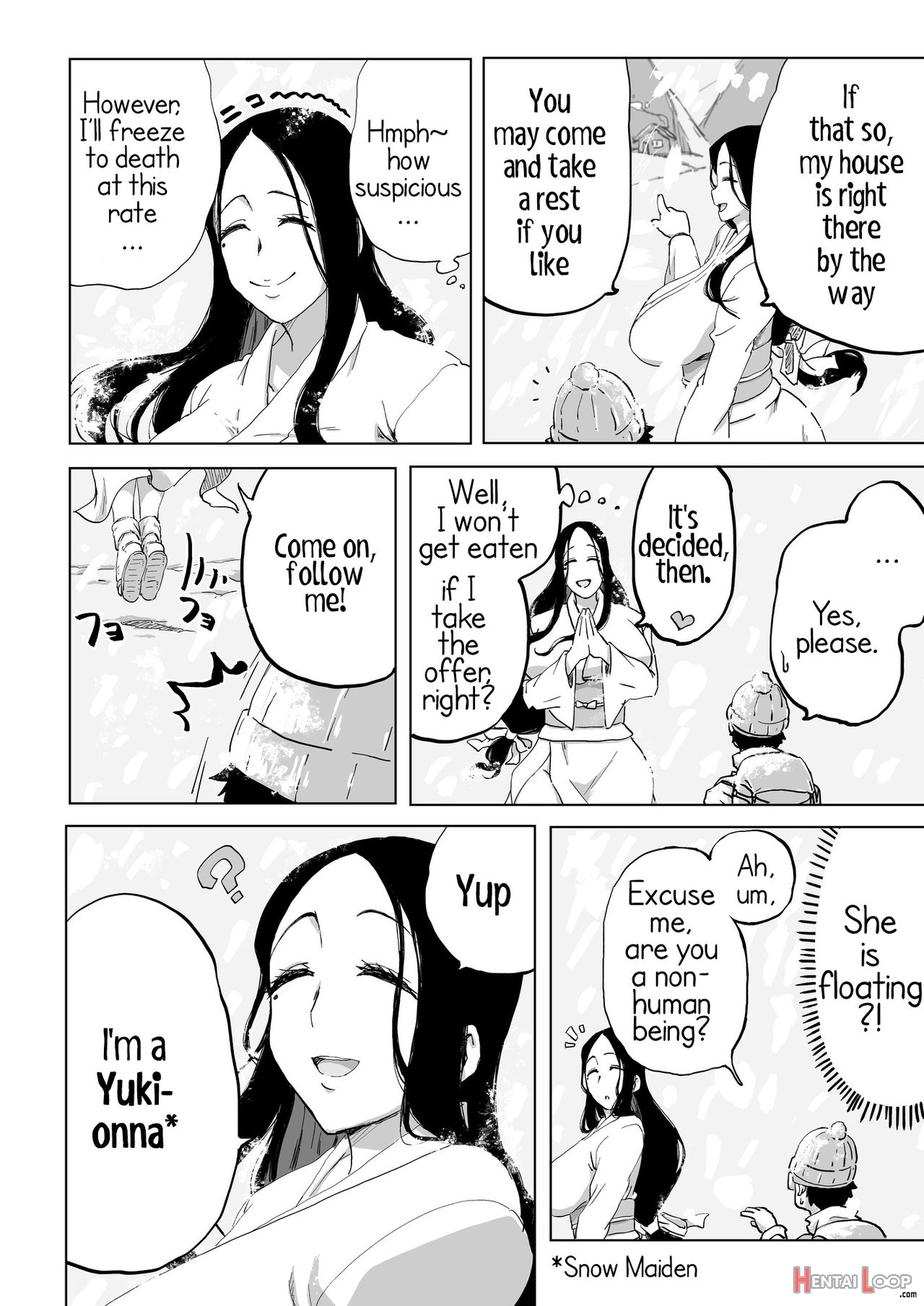 Zetsumetsu Sunzen Yukionna - Decensored page 5