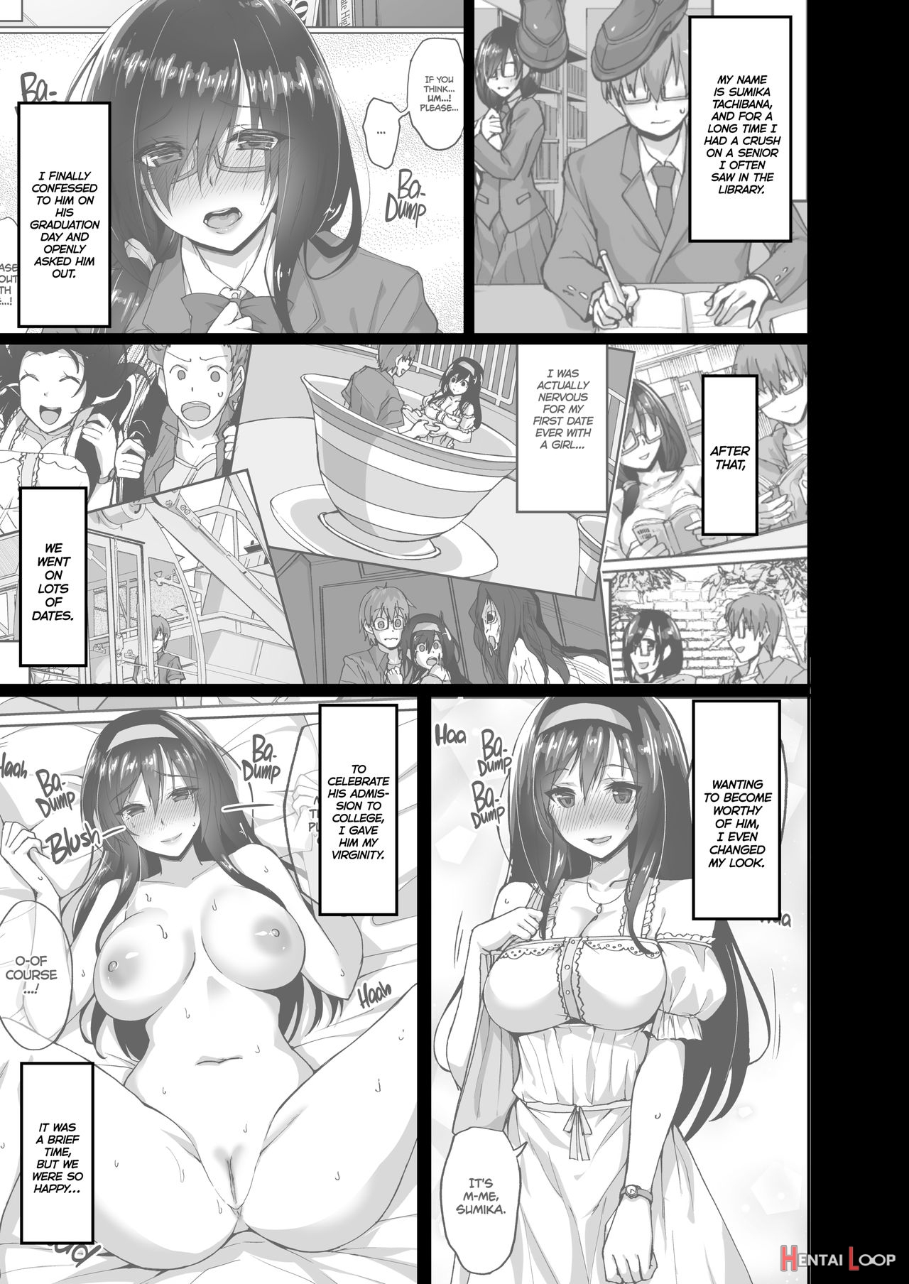 Netorare Kouhai Kanojo ~soushuuhen~ - Decensored page 42