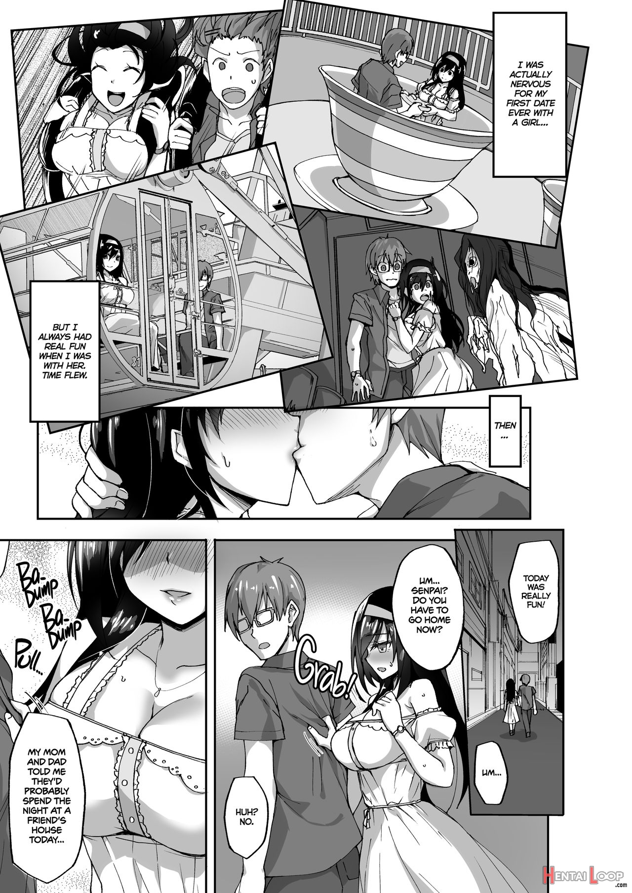 Netorare Kouhai Kanojo ~soushuuhen~ - Decensored page 8