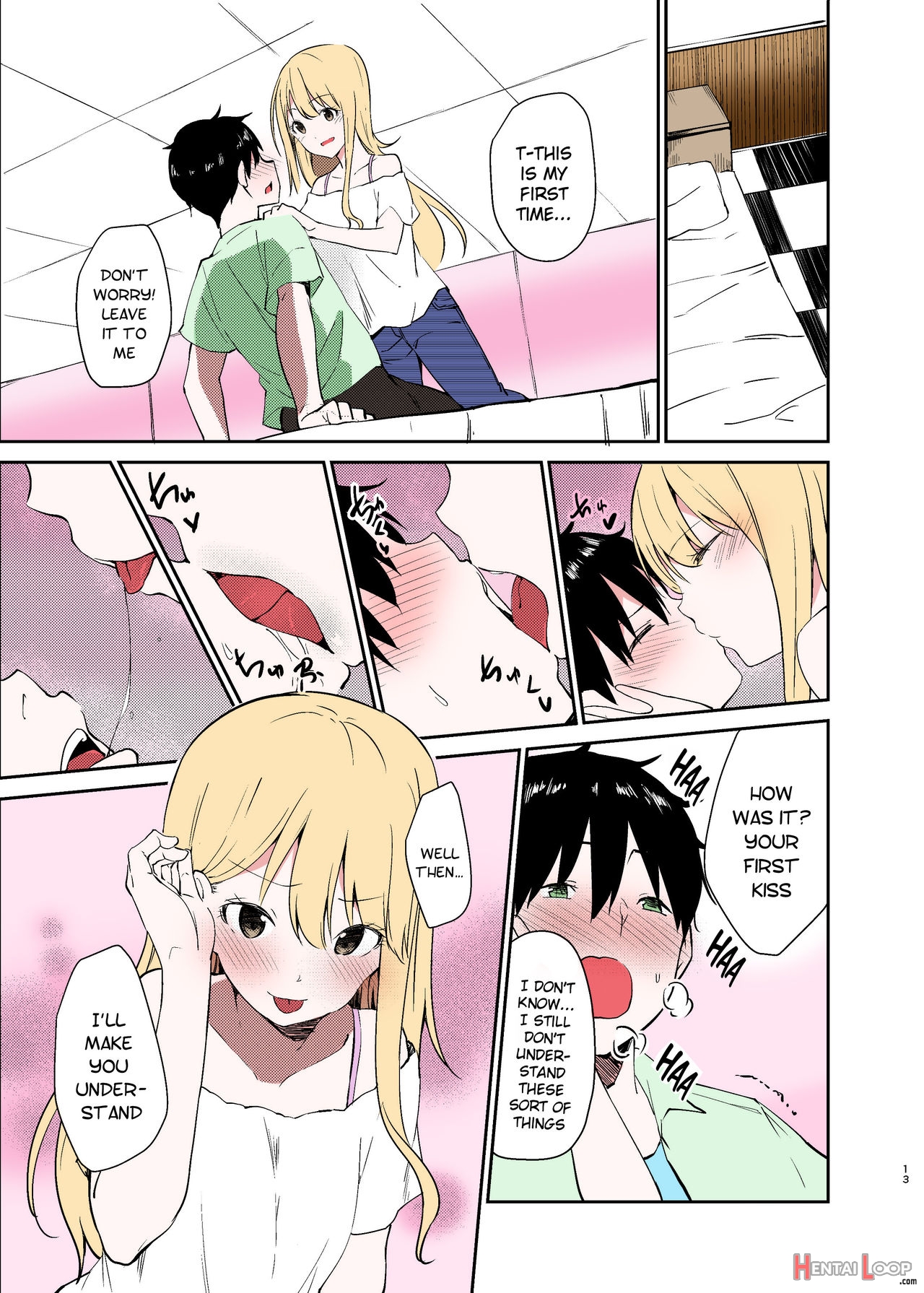 Ai No Aru Sex De Gal O Netoru Hanashi - Colorized page 10