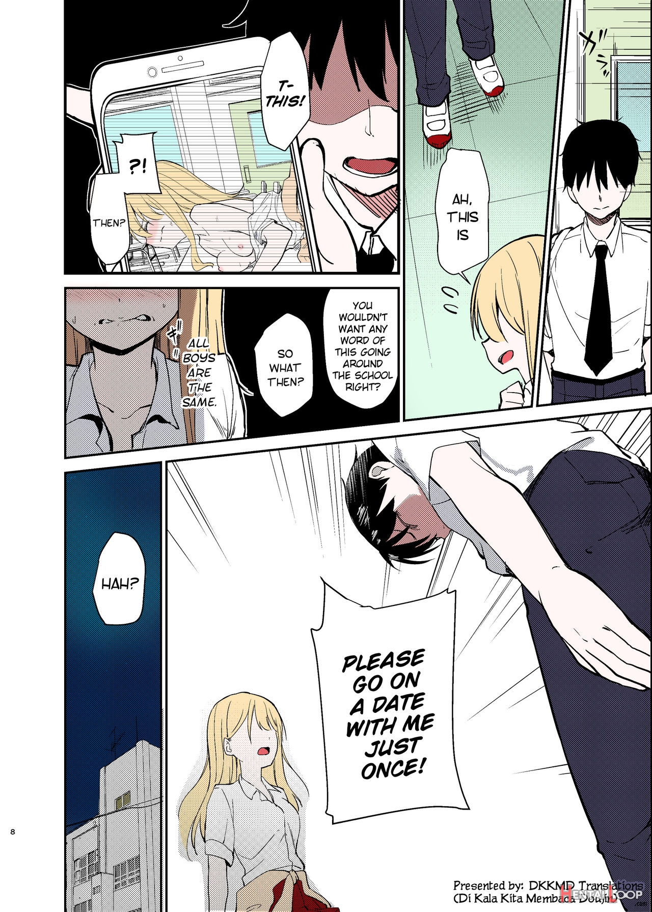 Ai No Aru Sex De Gal O Netoru Hanashi - Colorized page 5