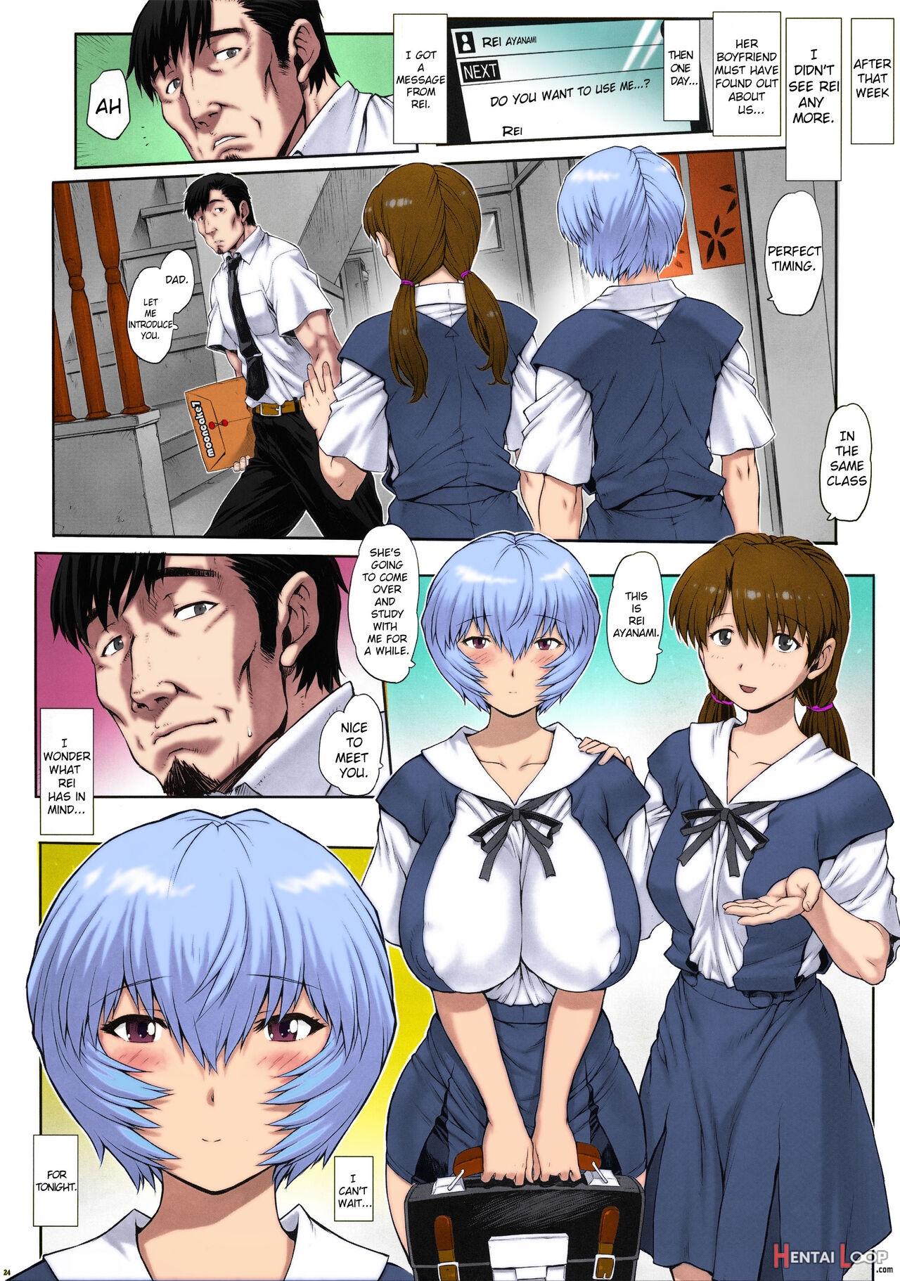 Ayanami Dai 8 Kai Kanojo Hen - Colorized page 26