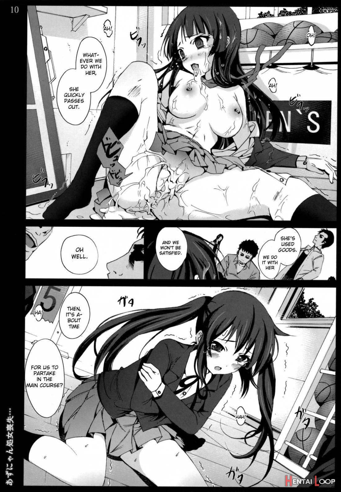 Azunyan Shojo Soushitsu... page 9