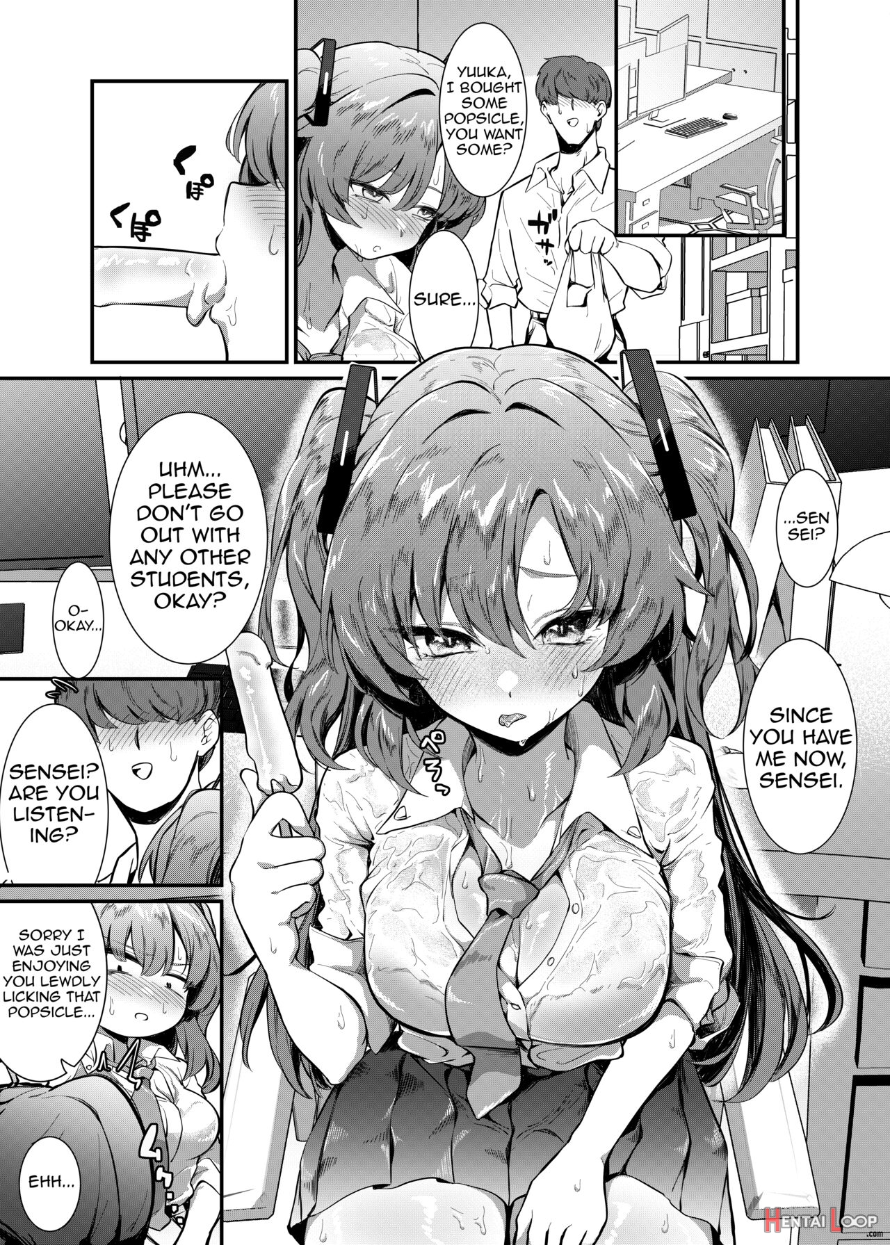 Bishonure Yuuka To Asedaku Ecchi page 23