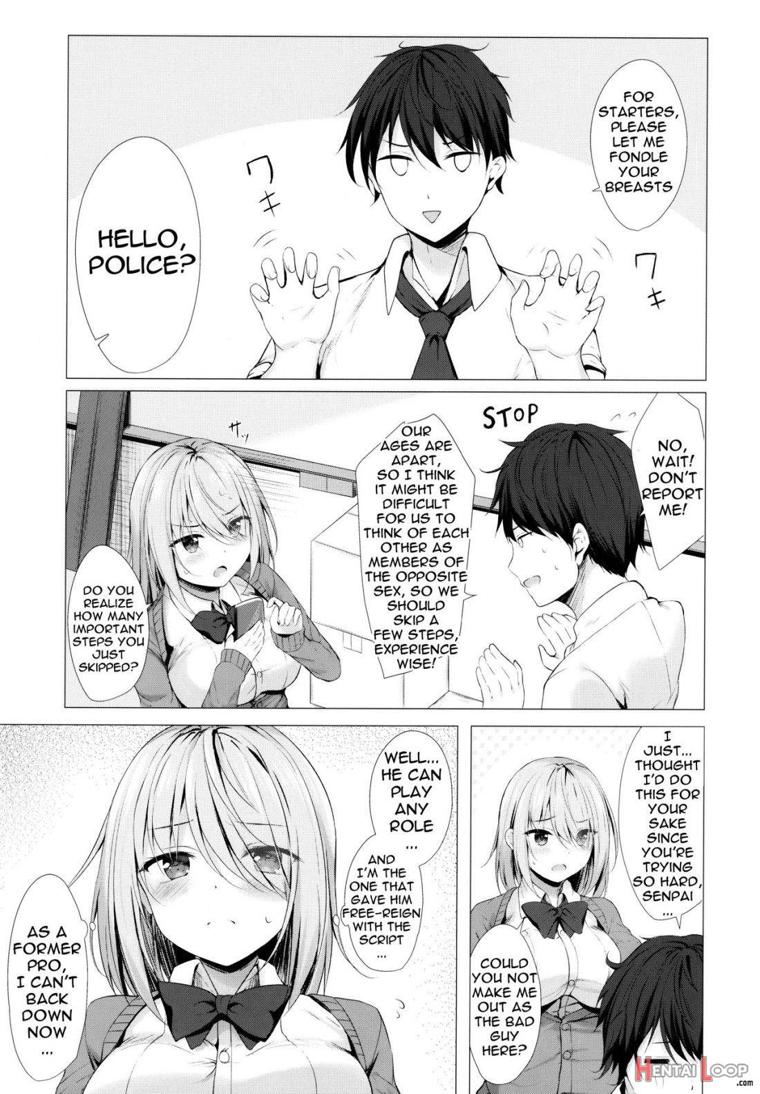 Boku No Loli Senpai Wa Chiisai Kedo Ookii Ken page 4