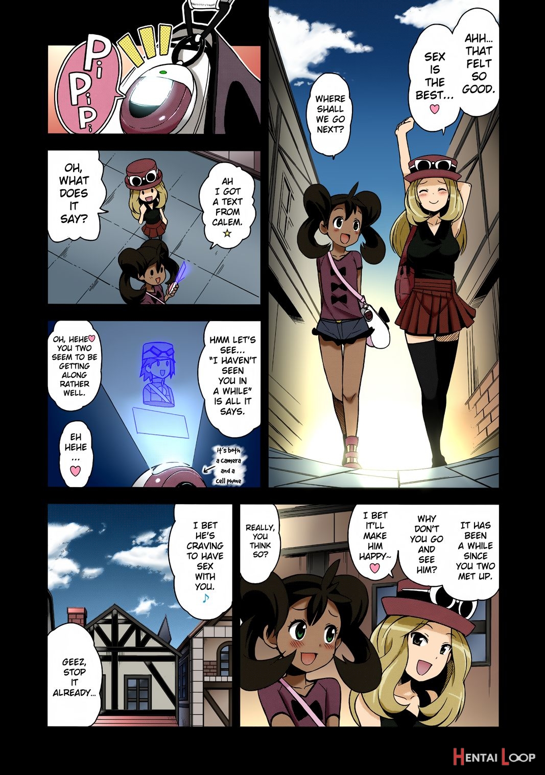 Chibikko Bitch Xy 2 - Colorized page 6