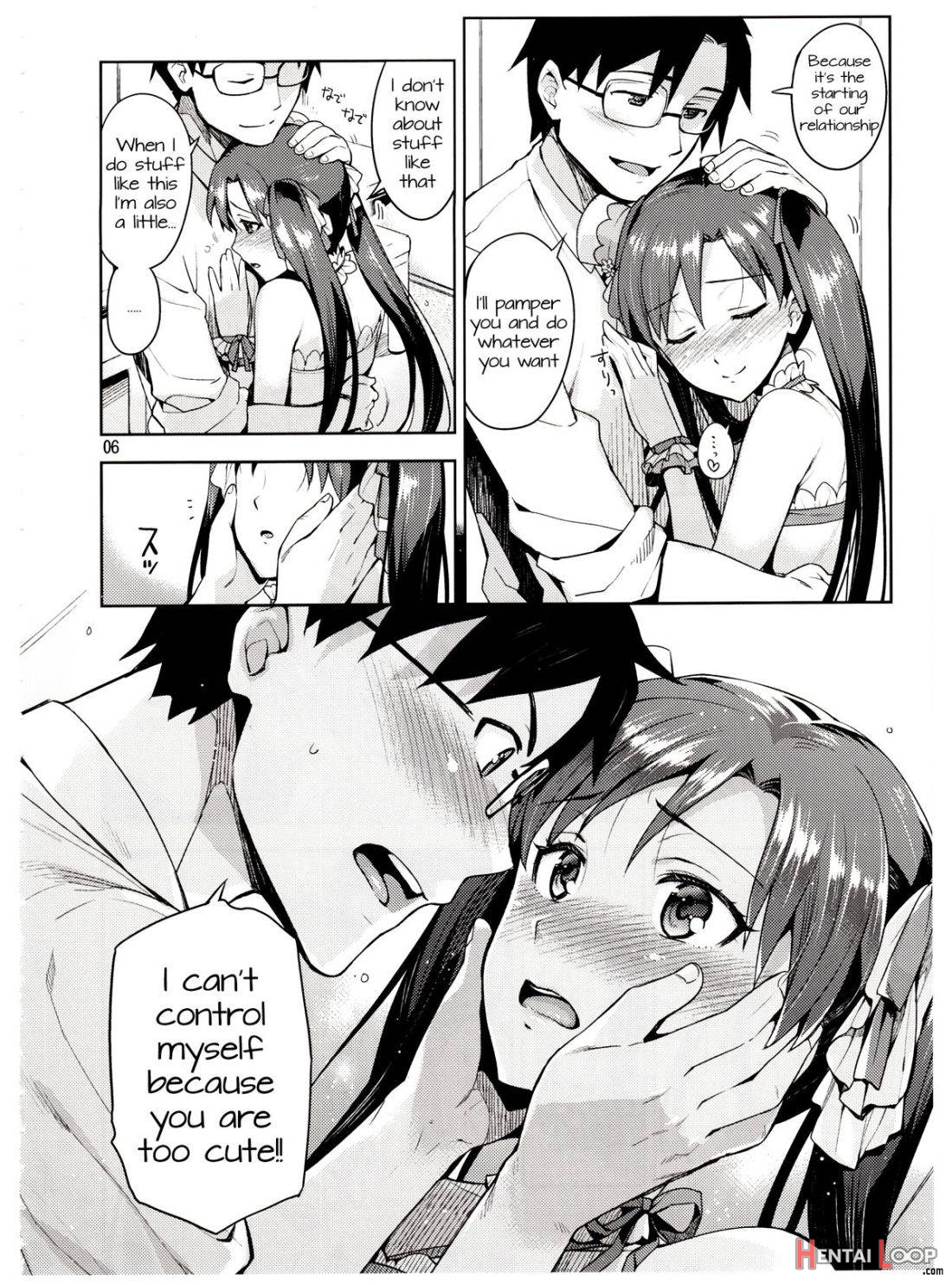 Chihaya Ga Kawai Sugite Gaman Dekinaku Natta...!! page 5