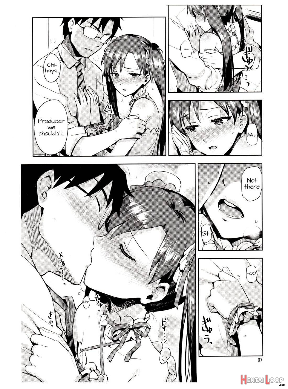 Chihaya Ga Kawai Sugite Gaman Dekinaku Natta...!! page 6