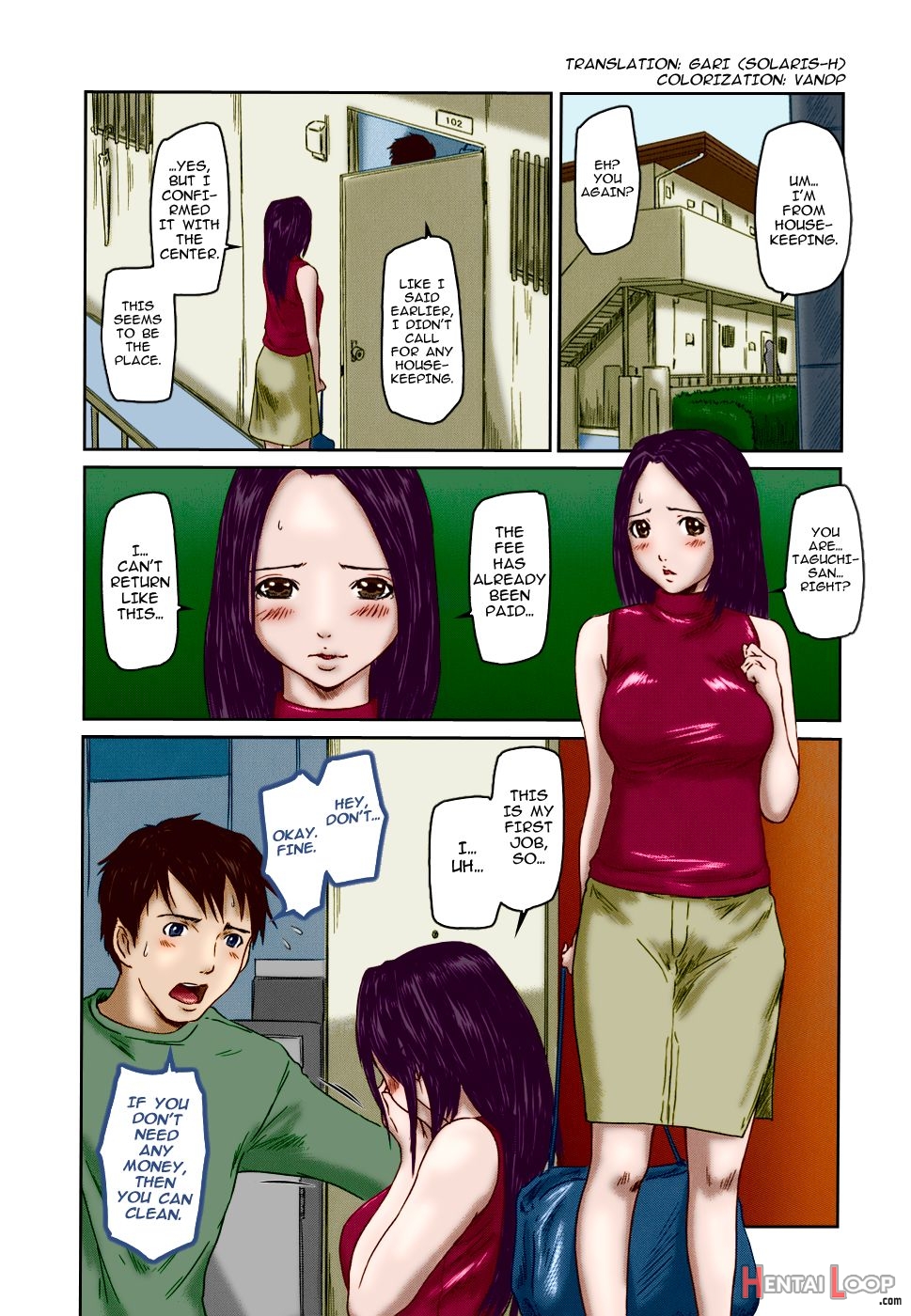 Help Me, Misaki-san! - Colorized page 2