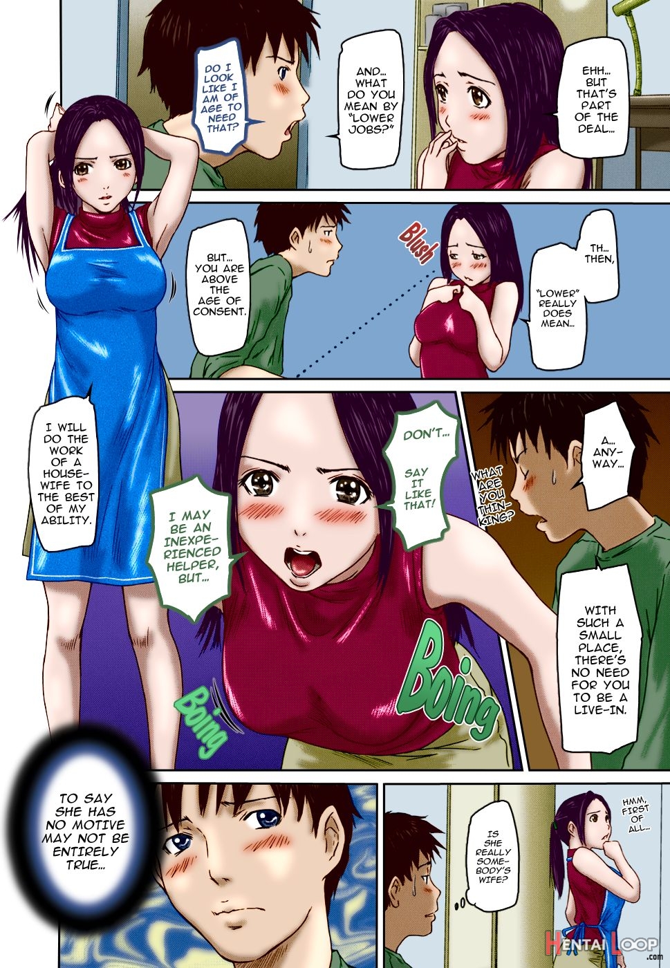 Help Me, Misaki-san! - Colorized page 4