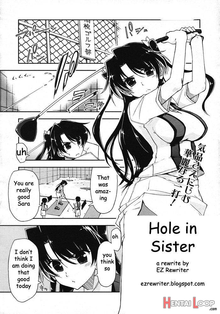 Hole In Sister page 1