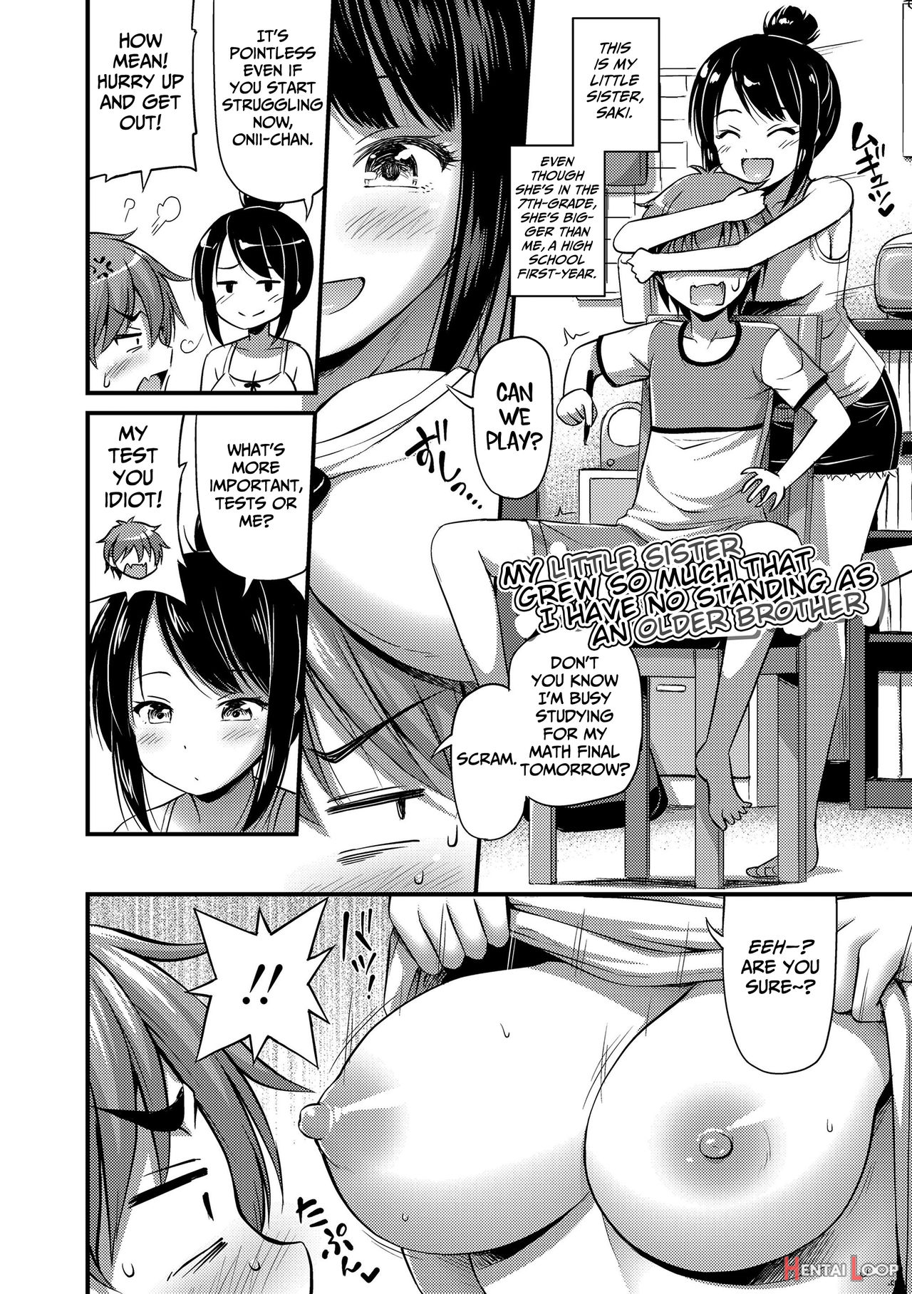 Imouto Ga Sodachi Sugite Ani No Tachiba Ga Nai page 2