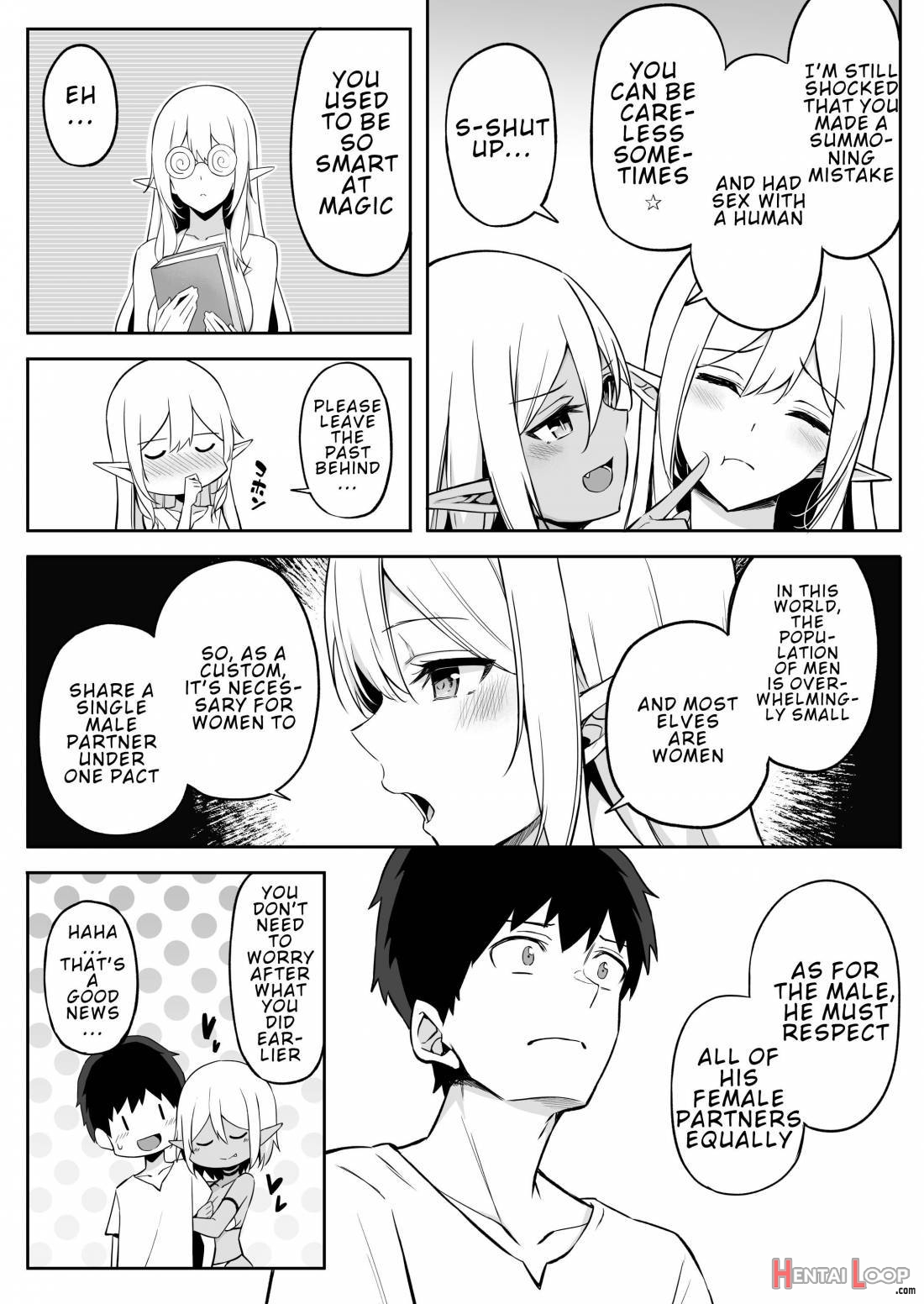 Isekai Shoukan Ii - Elf Na Onee-san No Tomodachi Wa Suki Desu Ka? page 35