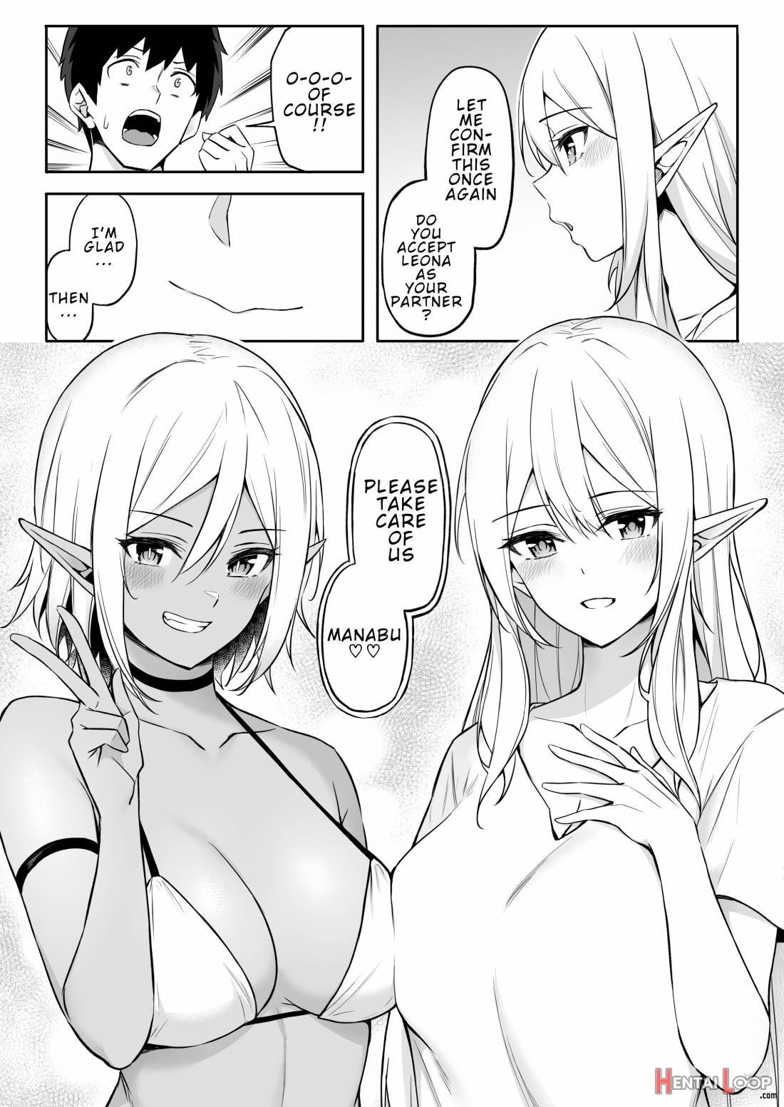 Isekai Shoukan Ii - Elf Na Onee-san No Tomodachi Wa Suki Desu Ka? page 36